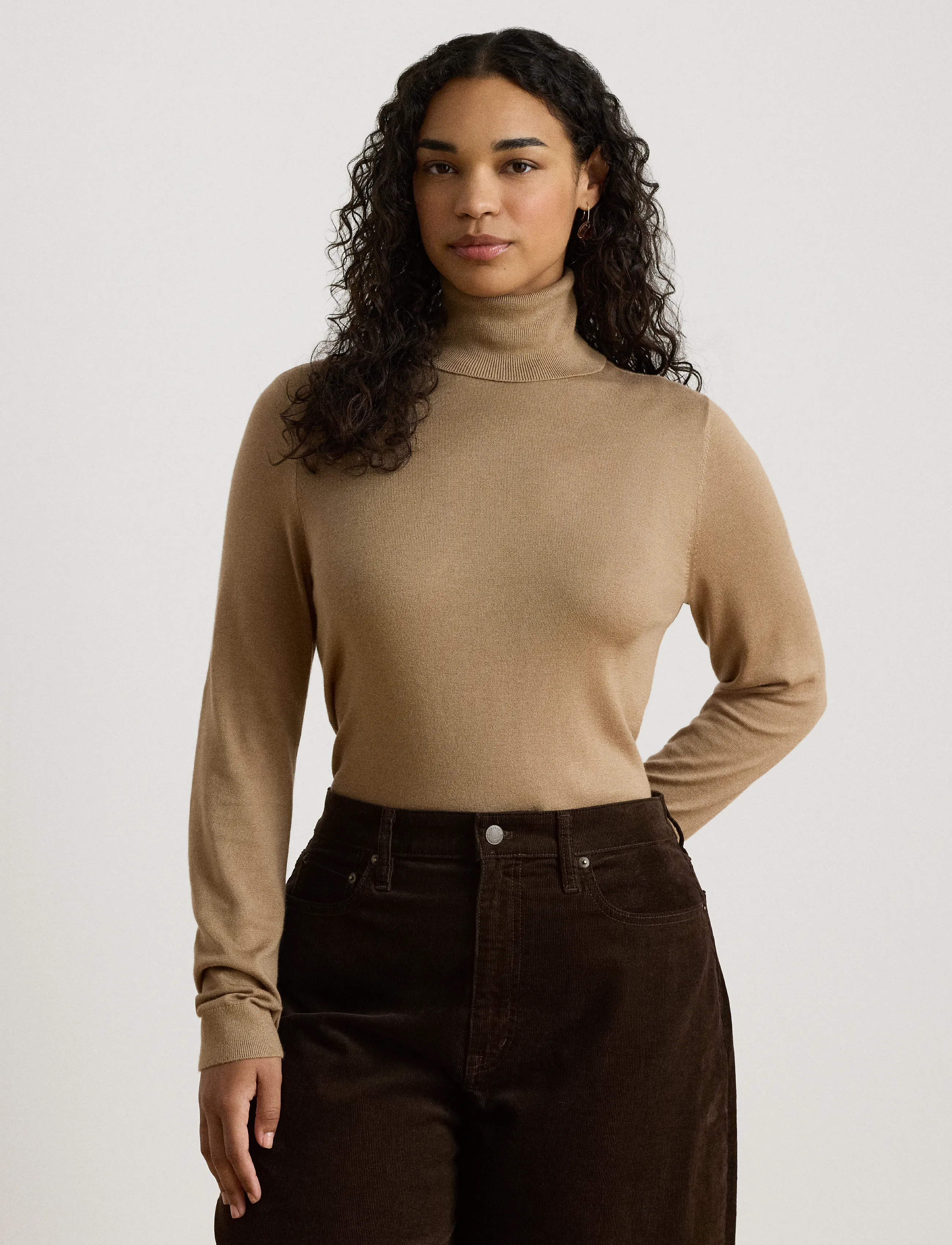 Lauren Ralph Lauren - Turtleneck Sweater - lauren camel - 1