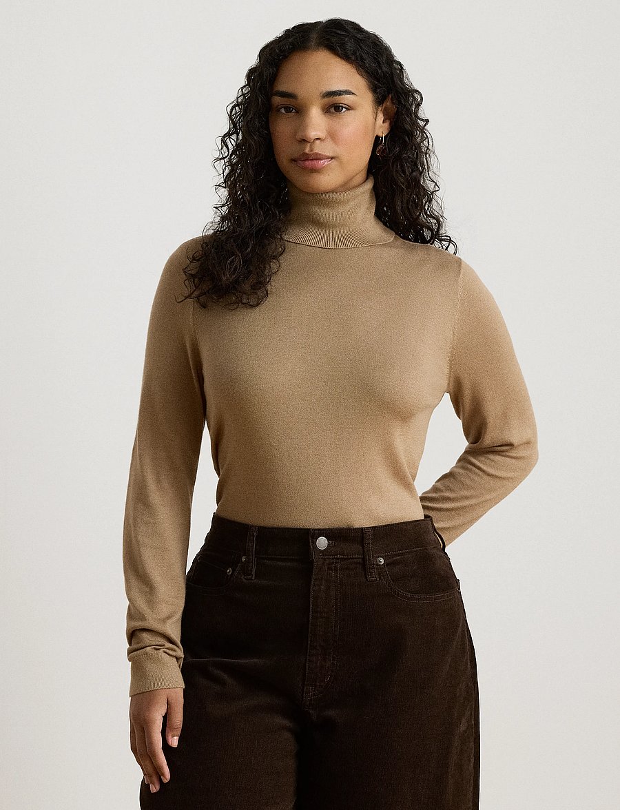 Lauren Ralph Lauren - Turtleneck Sweater - lauren camel - 1