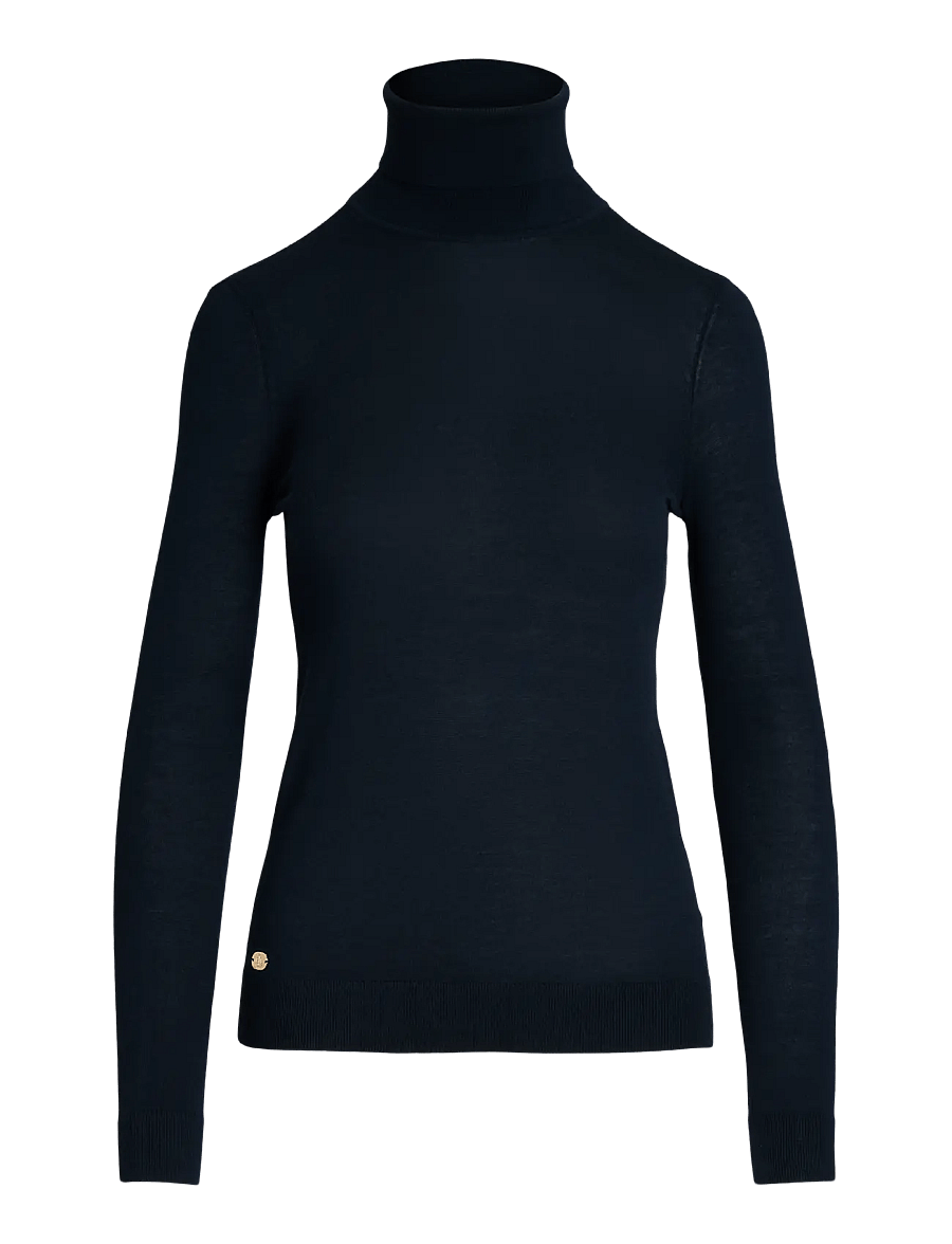 Lauren Ralph Lauren - Turtleneck Sweater - kõrge kaelusega kudumid - lauren navy - 2
