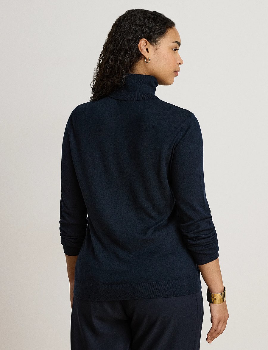 Lauren Ralph Lauren - Turtleneck Sweater - kõrge kaelusega kudumid - lauren navy - 3