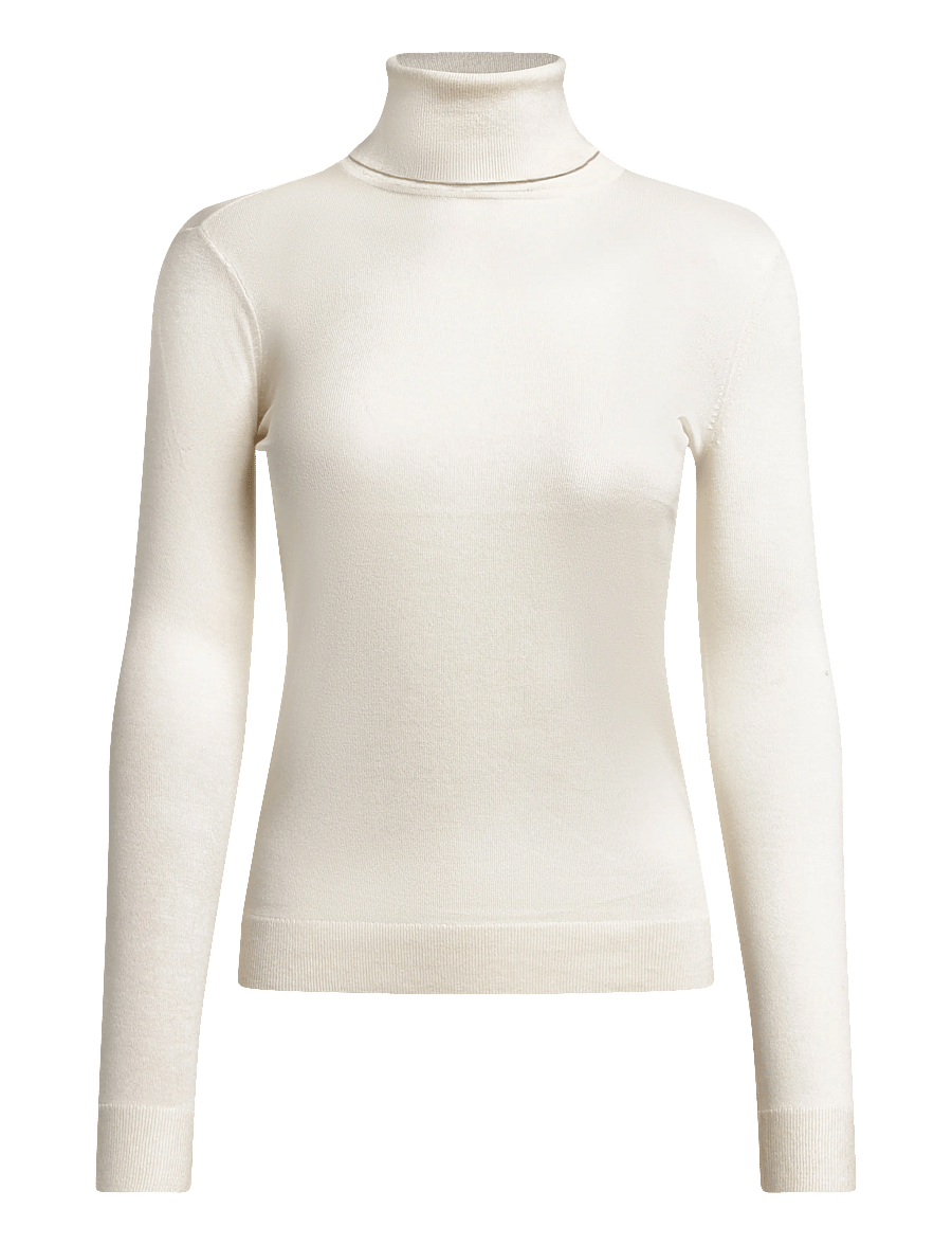 Lauren Ralph Lauren - Turtleneck Sweater - kõrge kaelusega kudumid - mascarpone cream - 2