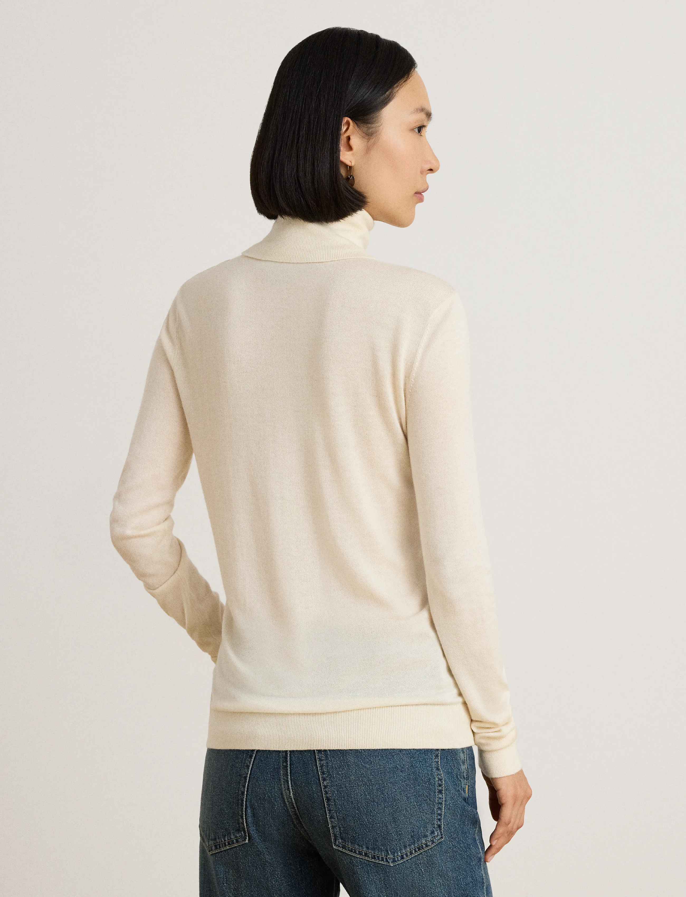 Lauren Ralph Lauren - Turtleneck Sweater - kõrge kaelusega kudumid - mascarpone cream - 4