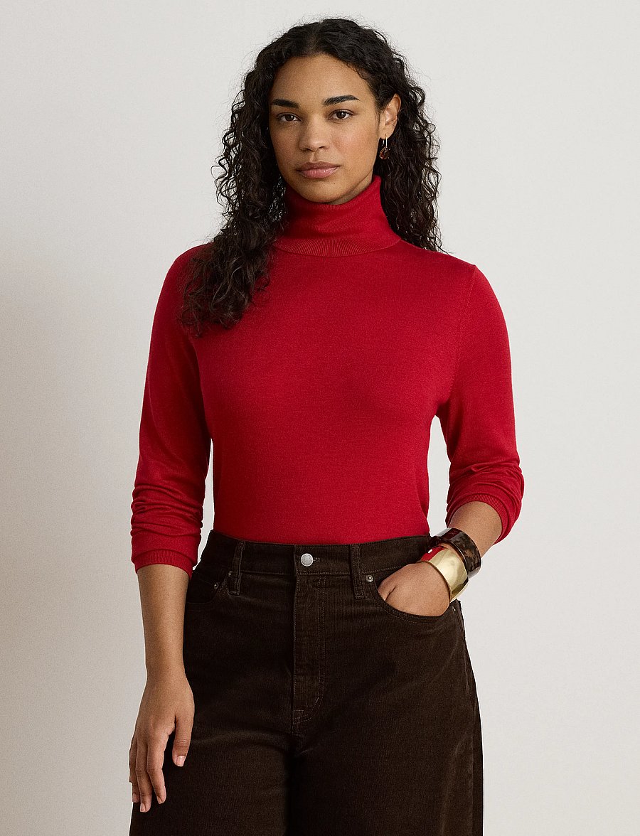 Lauren Ralph Lauren - Turtleneck Sweater - ralph red - 1