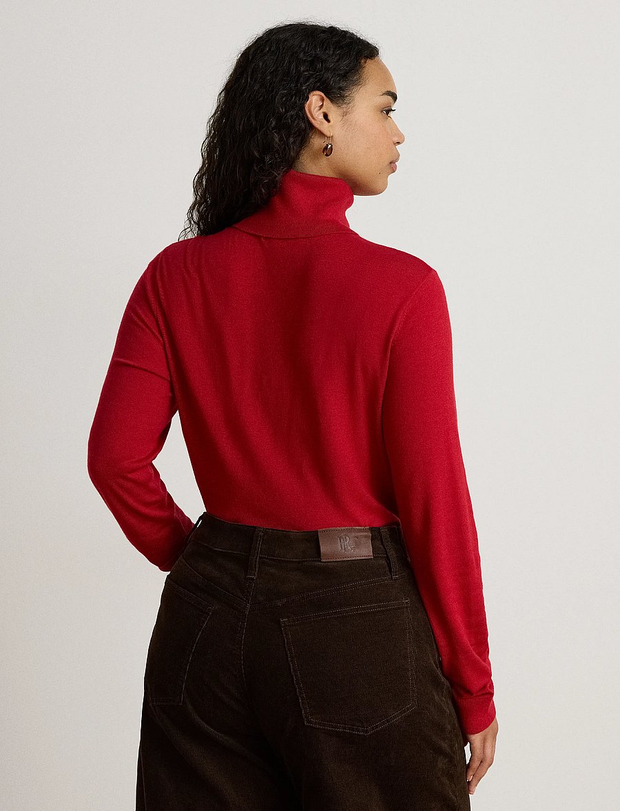Lauren Ralph Lauren - Turtleneck Sweater - ralph red - 3