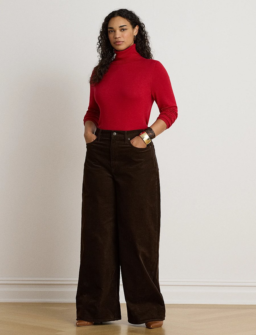 Lauren Ralph Lauren - Turtleneck Sweater - ralph red - 4