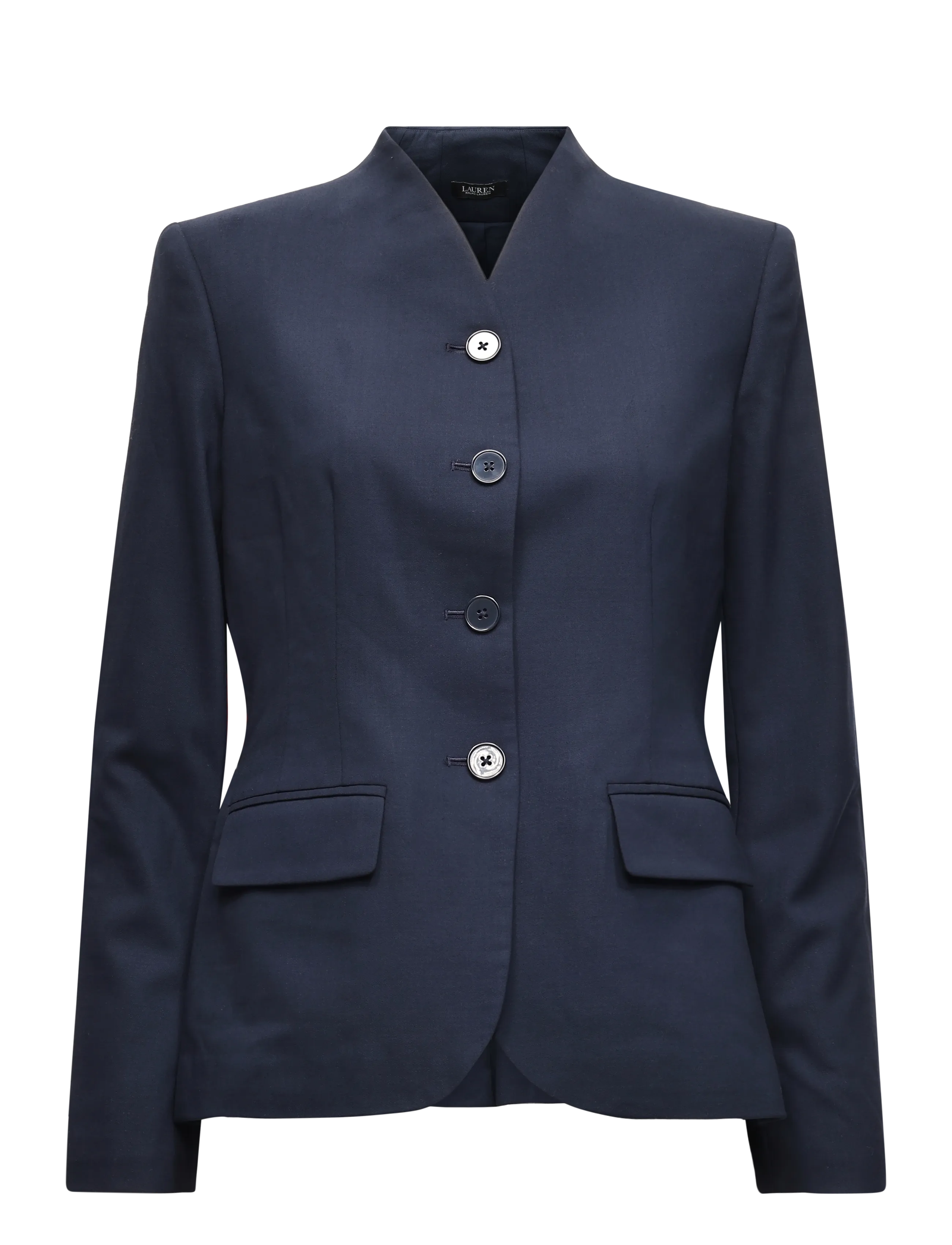 Lauren Ralph Lauren ST LT WT WOOL CRP-WVN-BLAZER/SPORT - Pintsakud - LAUREN NAVY / navy