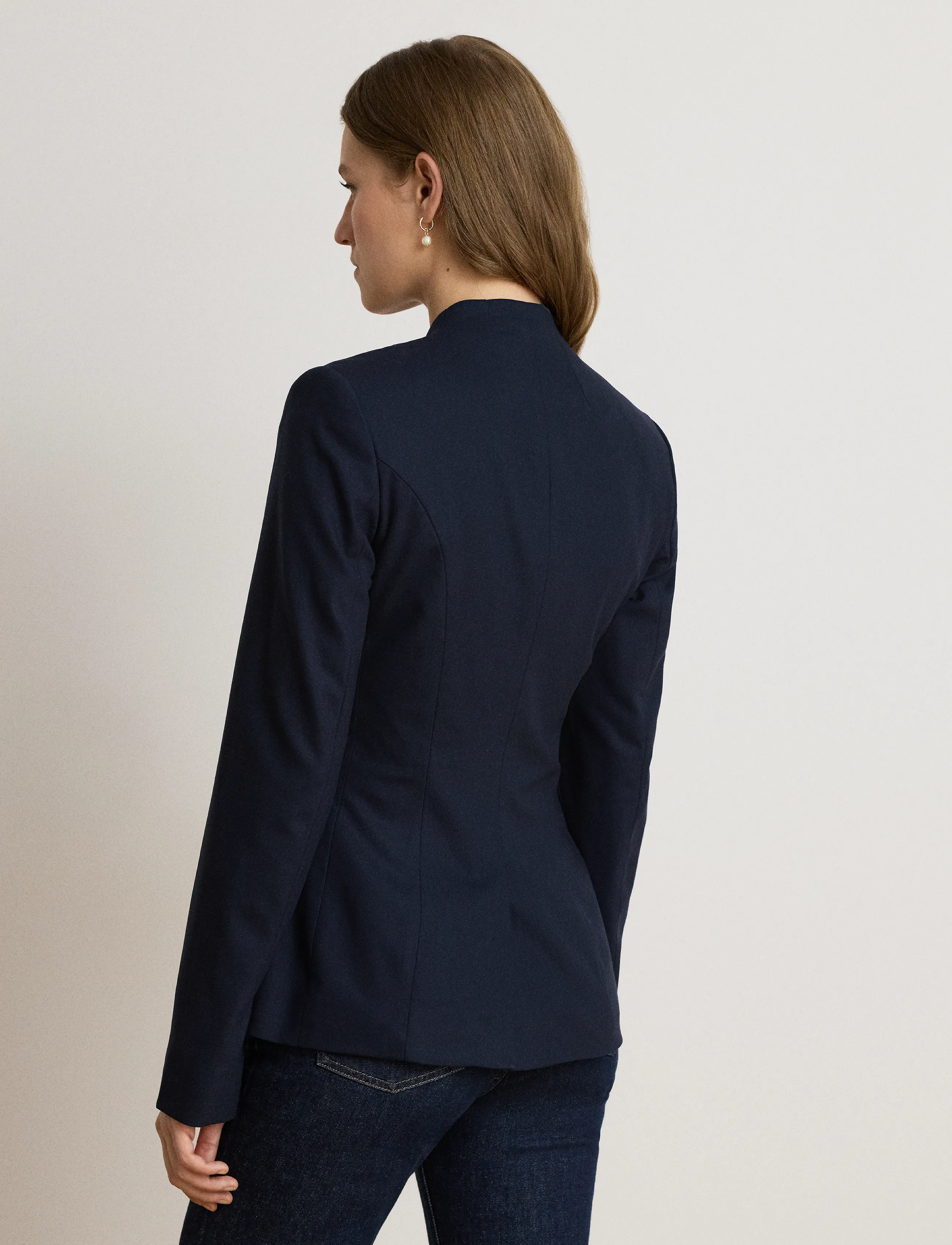 Lauren Ralph Lauren - ST LT WT WOOL CRP-WVN-BLAZER/SPORT - lauren navy - 1