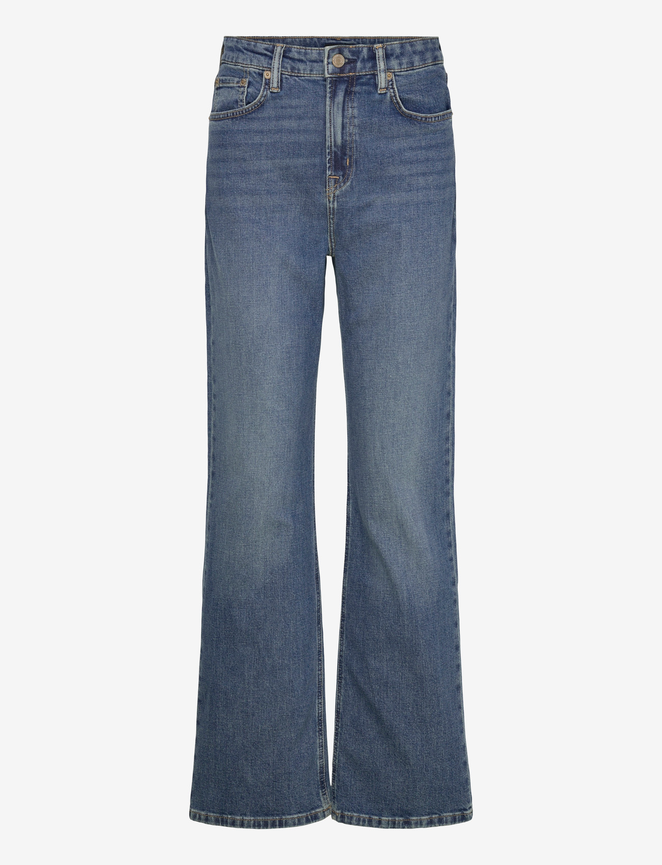 Lauren Ralph Lauren - High-Rise Straight Jean - flared jeans - atlantic blue was - 0