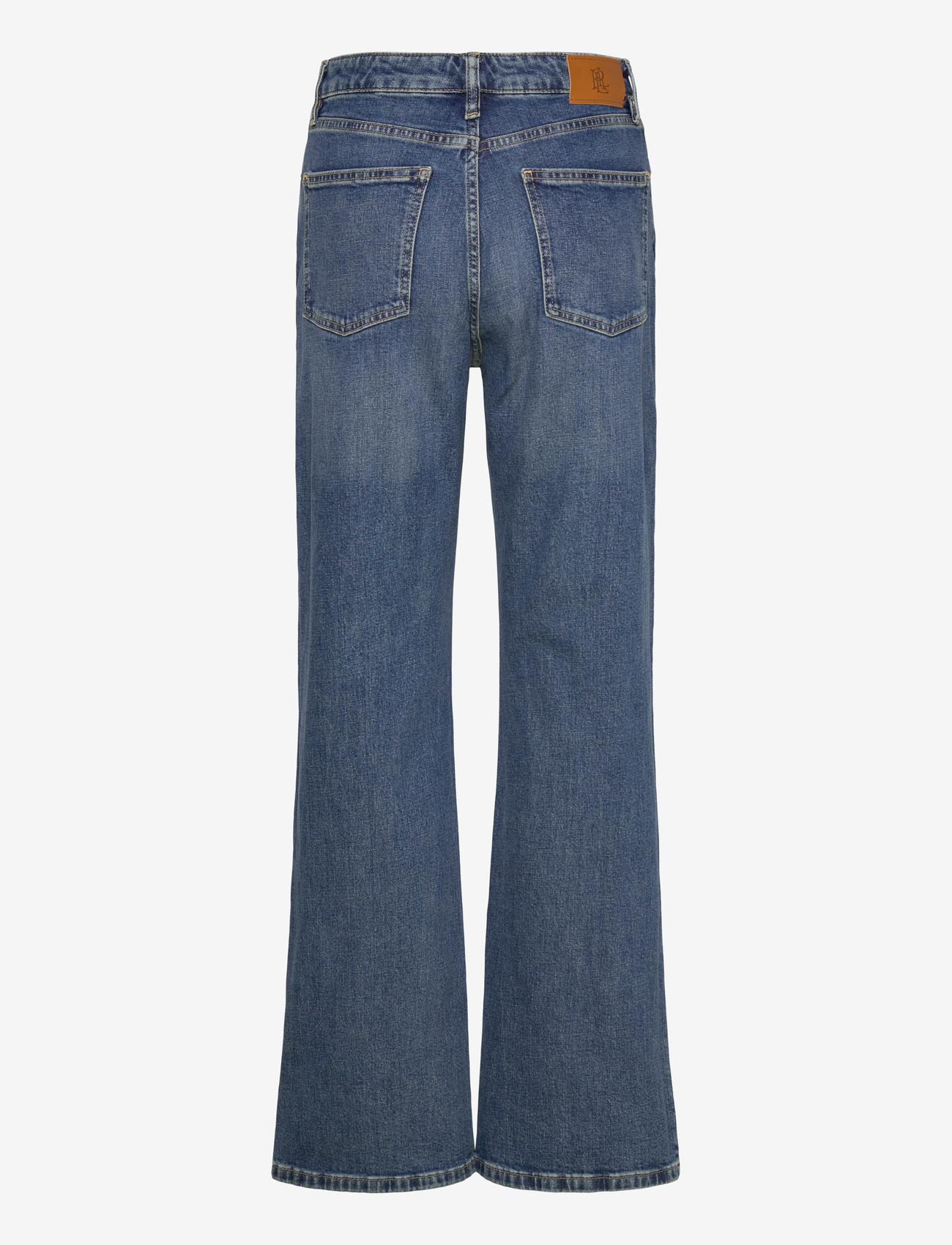 Lauren Ralph Lauren - High-Rise Straight Jean - flared jeans - atlantic blue was - 1