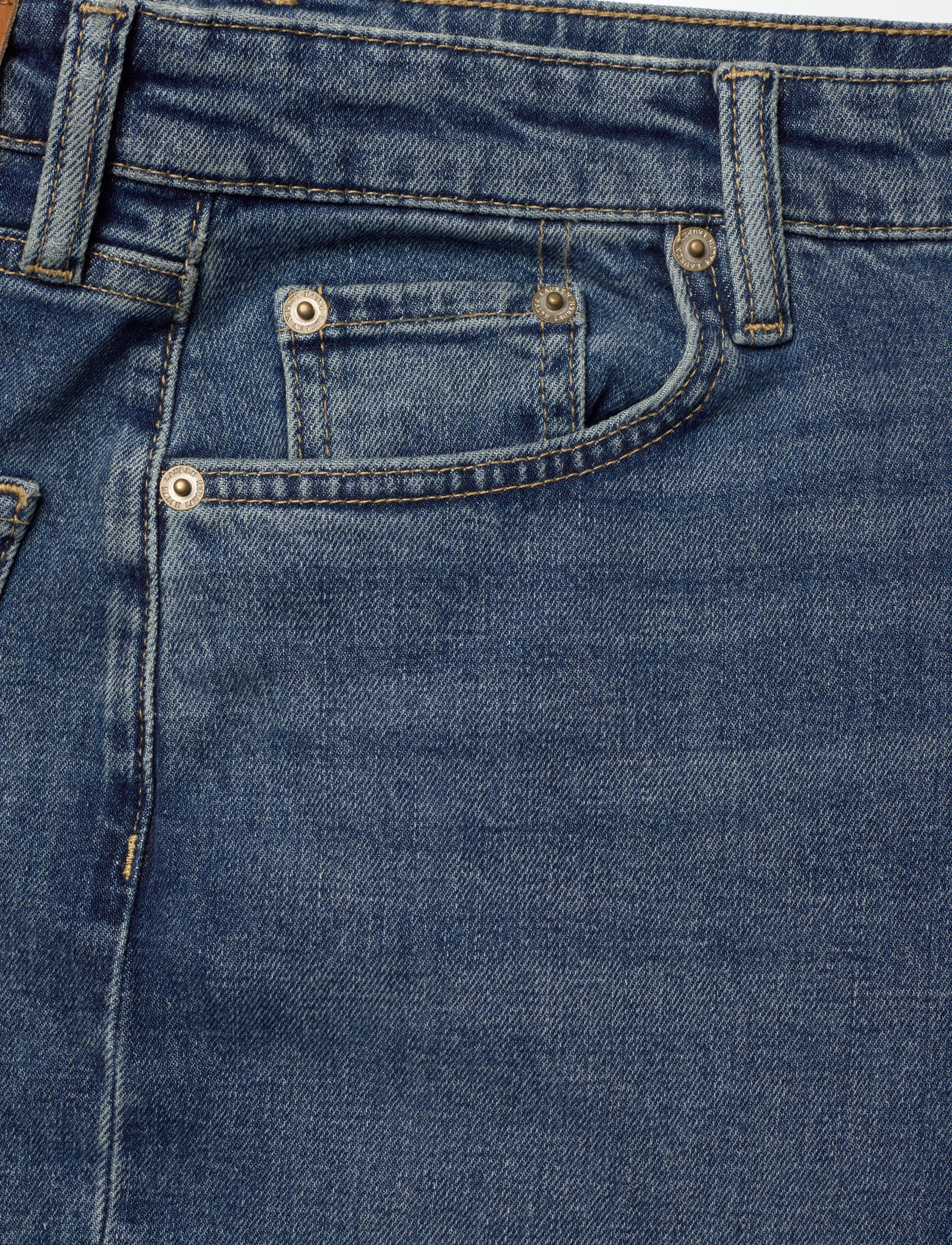 Lauren Ralph Lauren - High-Rise Straight Jean - alt eriti laia säärega teksad - atlantic blue was - 2