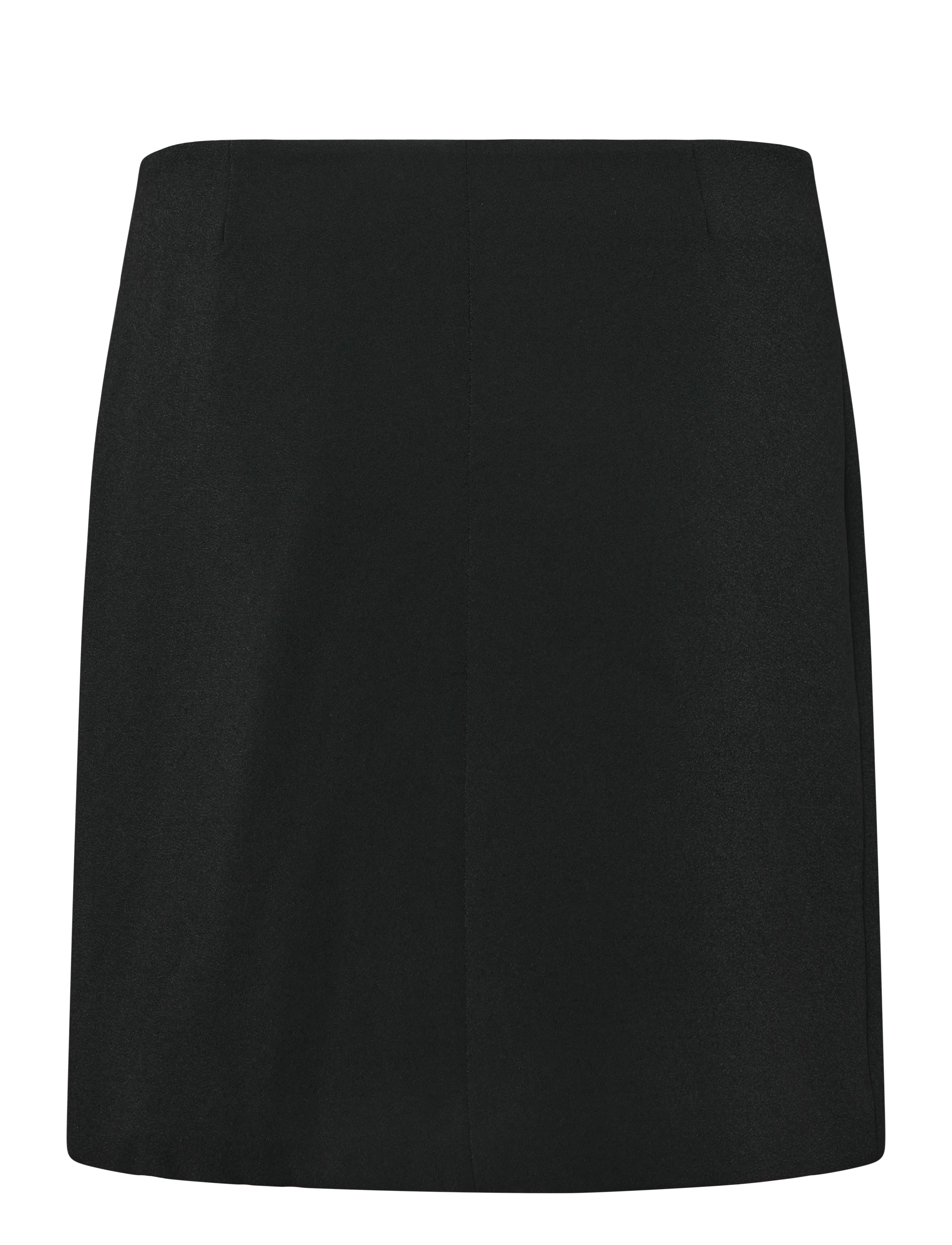 Lauren Ralph Lauren - Double-Breasted Sablé Wrap Miniskirt - wrap skirts - black - 2