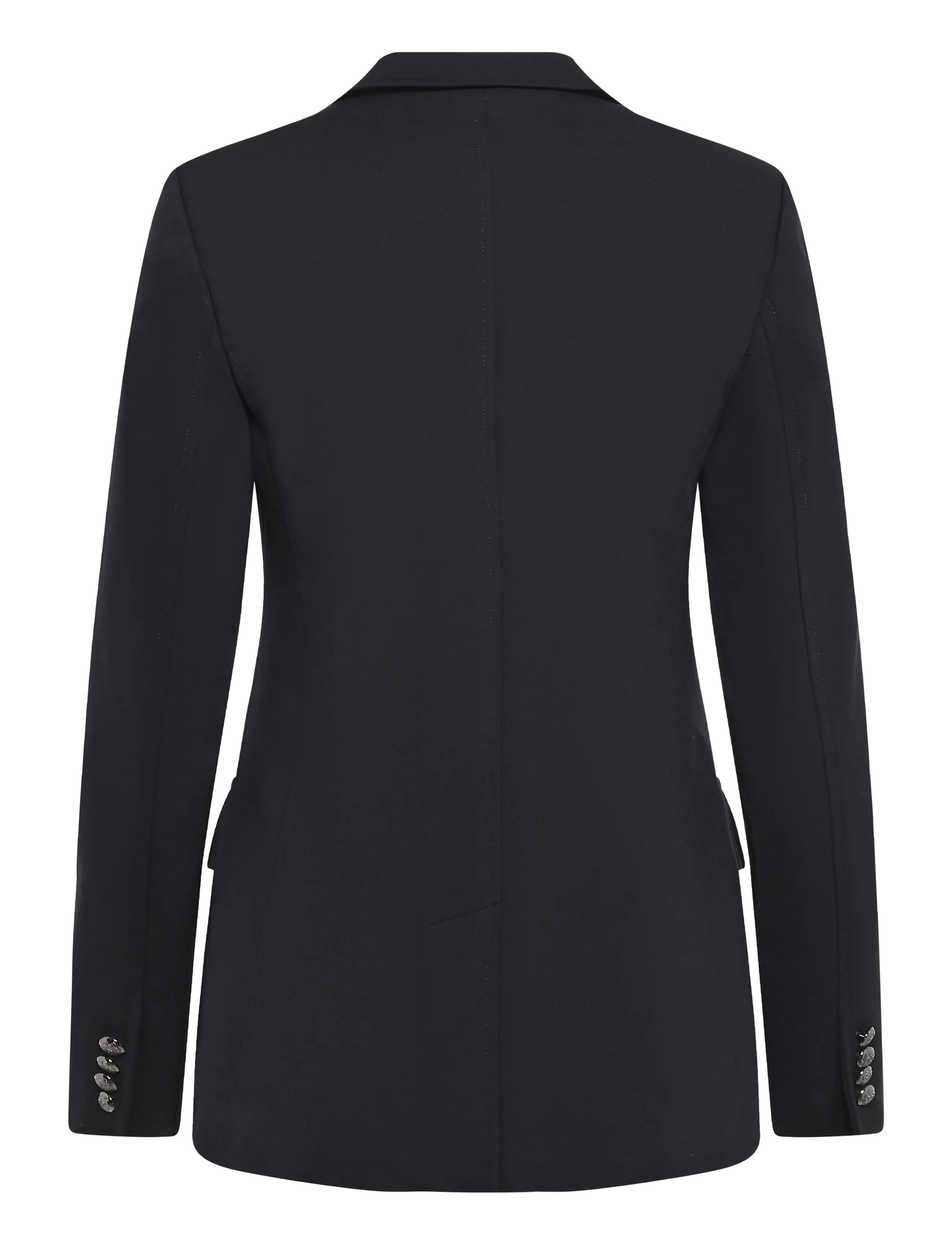 Lauren Ralph Lauren - Rhinestone-Bullion Stretch Ponte Blazer - einreihige blazer - black - 3
