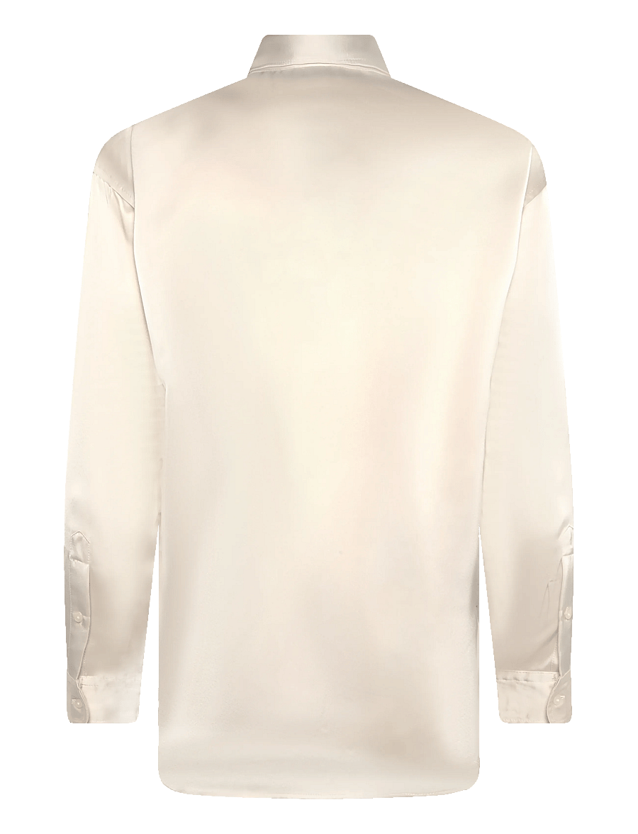 Lauren Ralph Lauren - SHIRT WT CHARM-WVN-SHIRT - langärmlige hemden - mascarpone cream - 3
