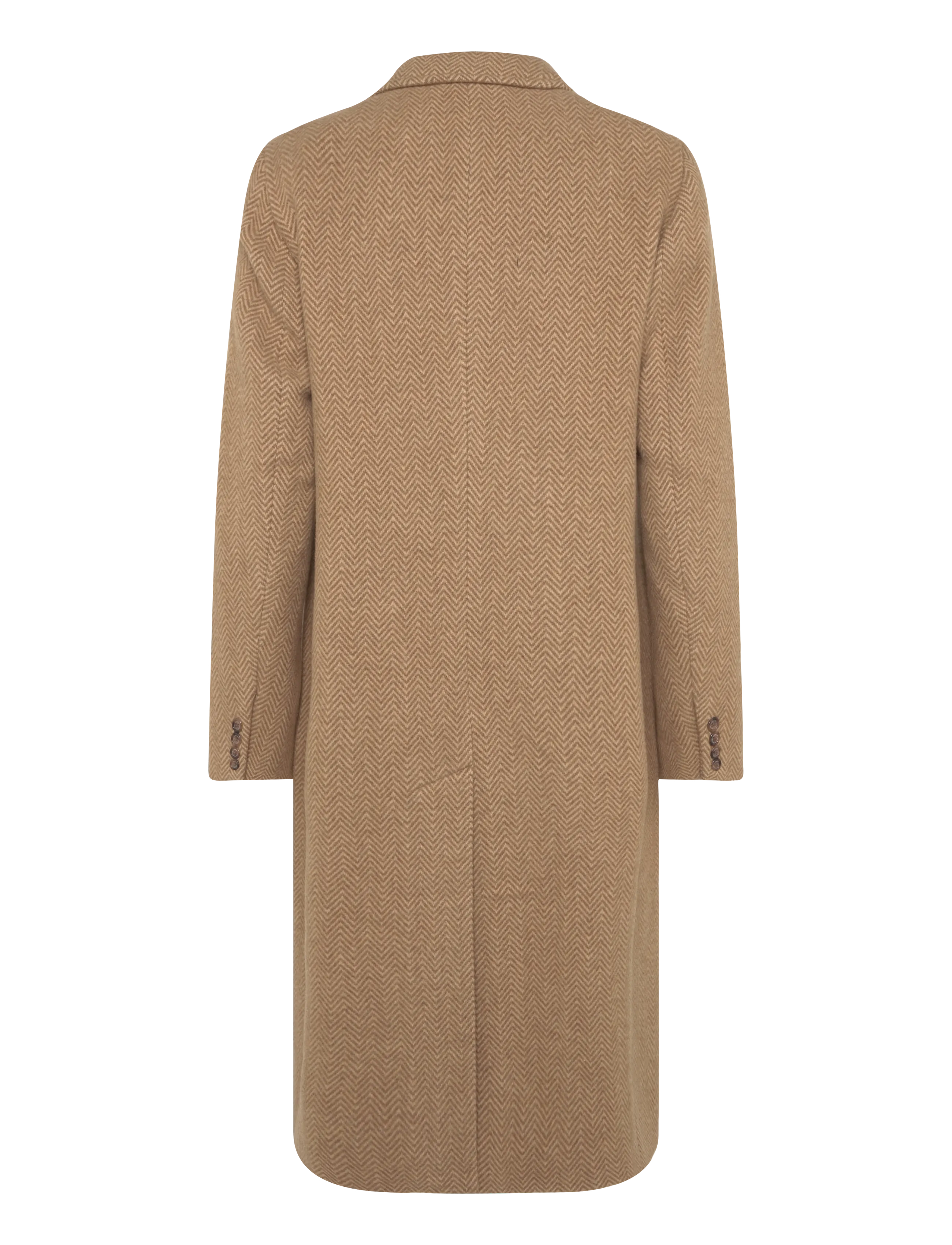 Lauren Ralph Lauren - Double-Breasted Herringbone Coat - winterjassen - brown/tan multi - 2