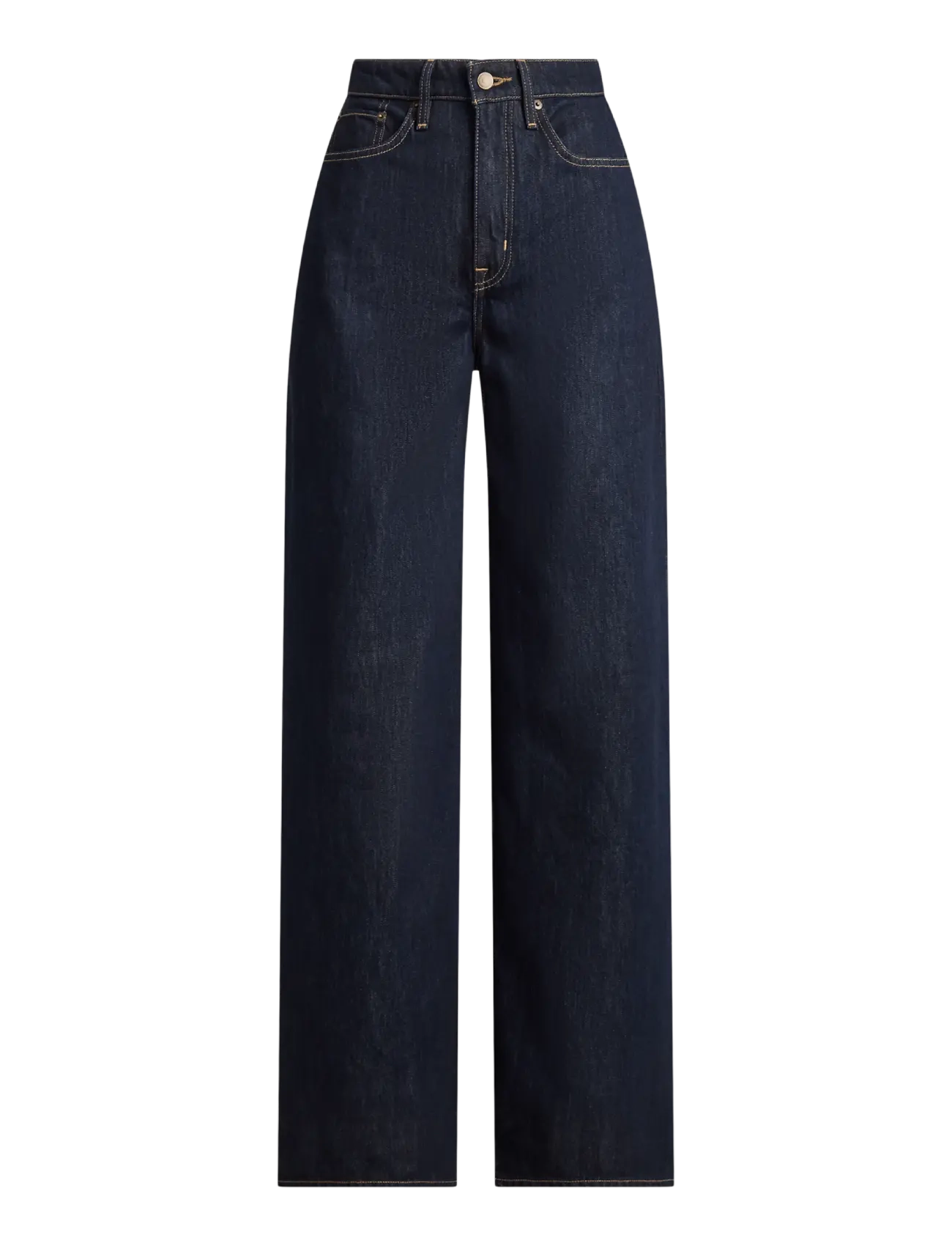 Lauren Ralph Lauren - High-Rise Super Wide-Leg Jean - rinse wash - 2