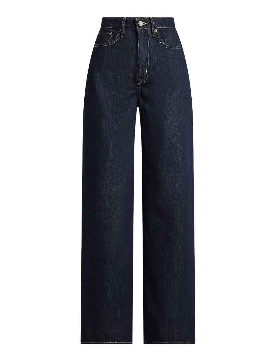 Lauren Ralph Lauren - High-Rise Super Wide-Leg Jean - laia säärega teksad - rinse wash - 2