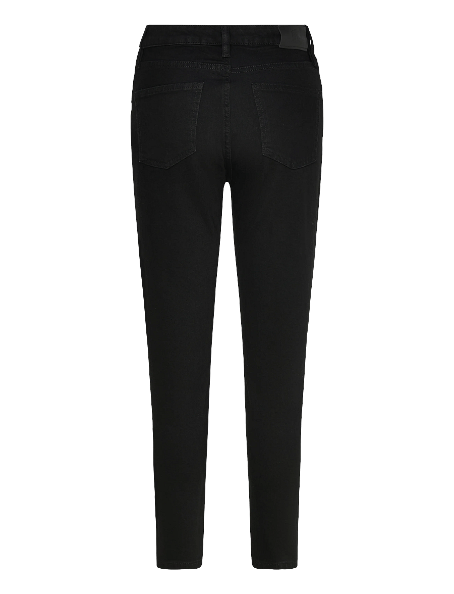 Lauren Ralph Lauren - High-Rise Skinny Jean - skinny jeans - black wash - 1