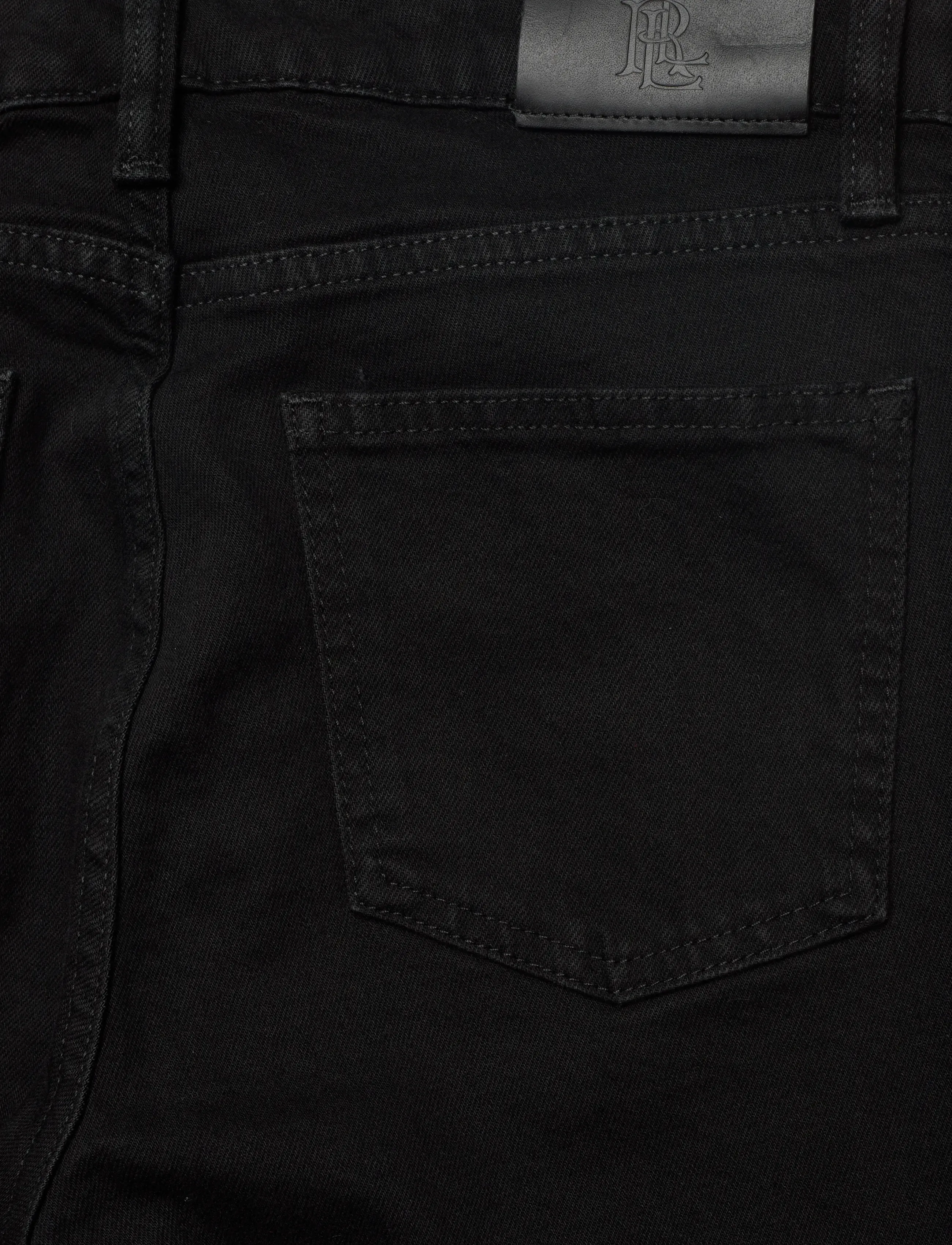 Lauren Ralph Lauren - High-Rise Skinny Jean - skinny jeans - black wash - 4
