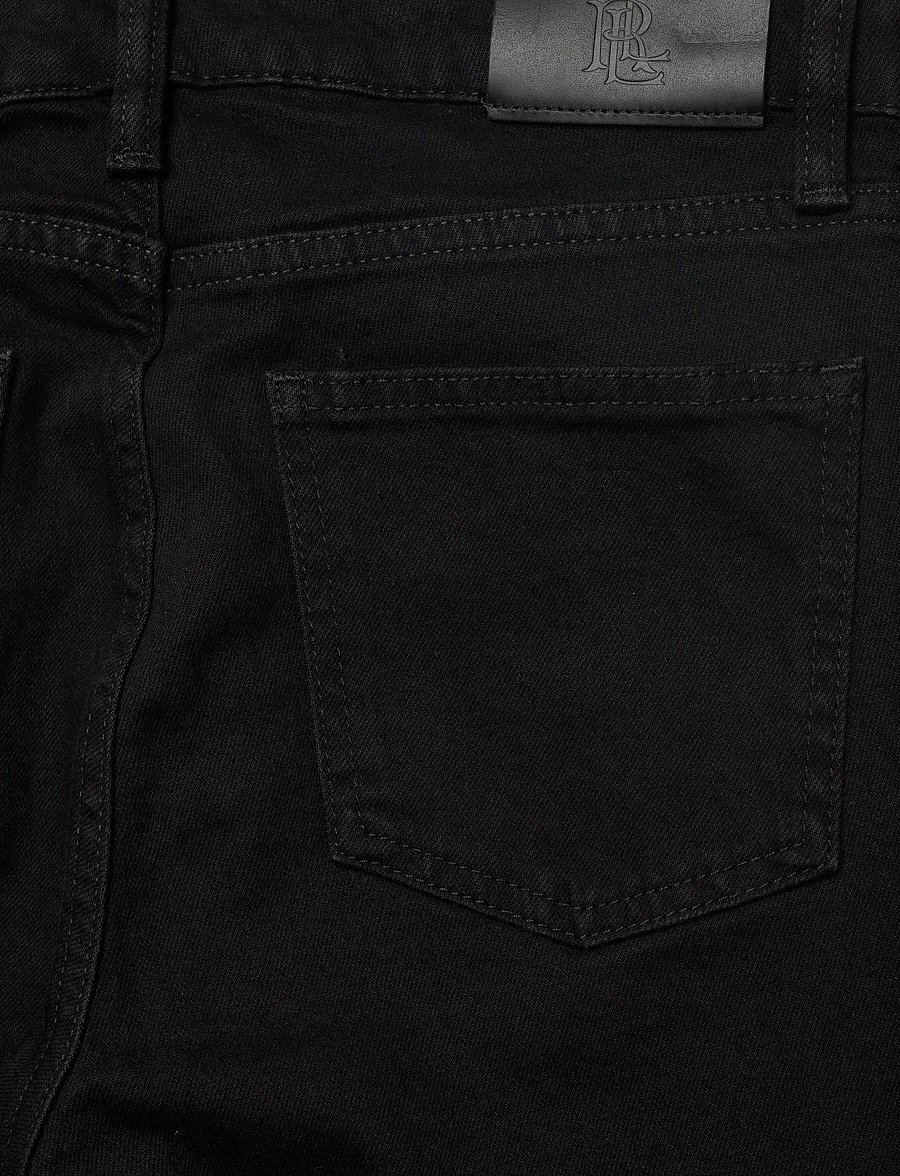 Lauren Ralph Lauren - High-Rise Skinny Jean - skinny jeans - black wash - 4