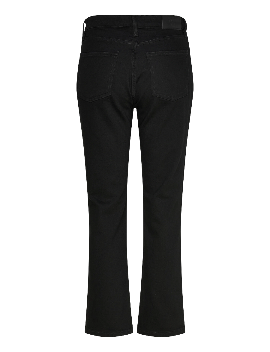 Lauren Ralph Lauren - LOW STR DENIM-WVN-PANTS - raka jeans - black wash - 1