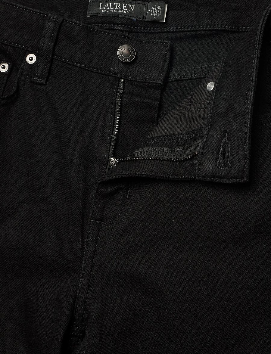 Lauren Ralph Lauren - LOW STR DENIM-WVN-PANTS - raka jeans - black wash - 3