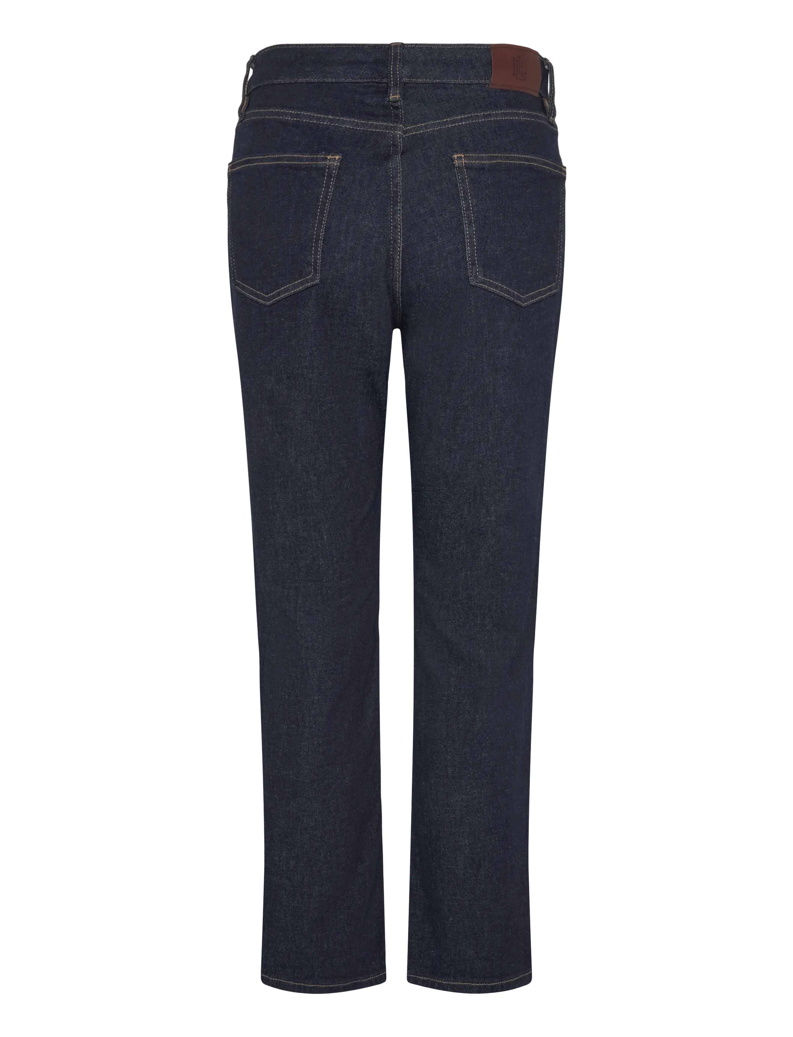 Lauren Ralph Lauren - High-Rise Slim Straight Jean - slim fit jeans - rinse wash - 3