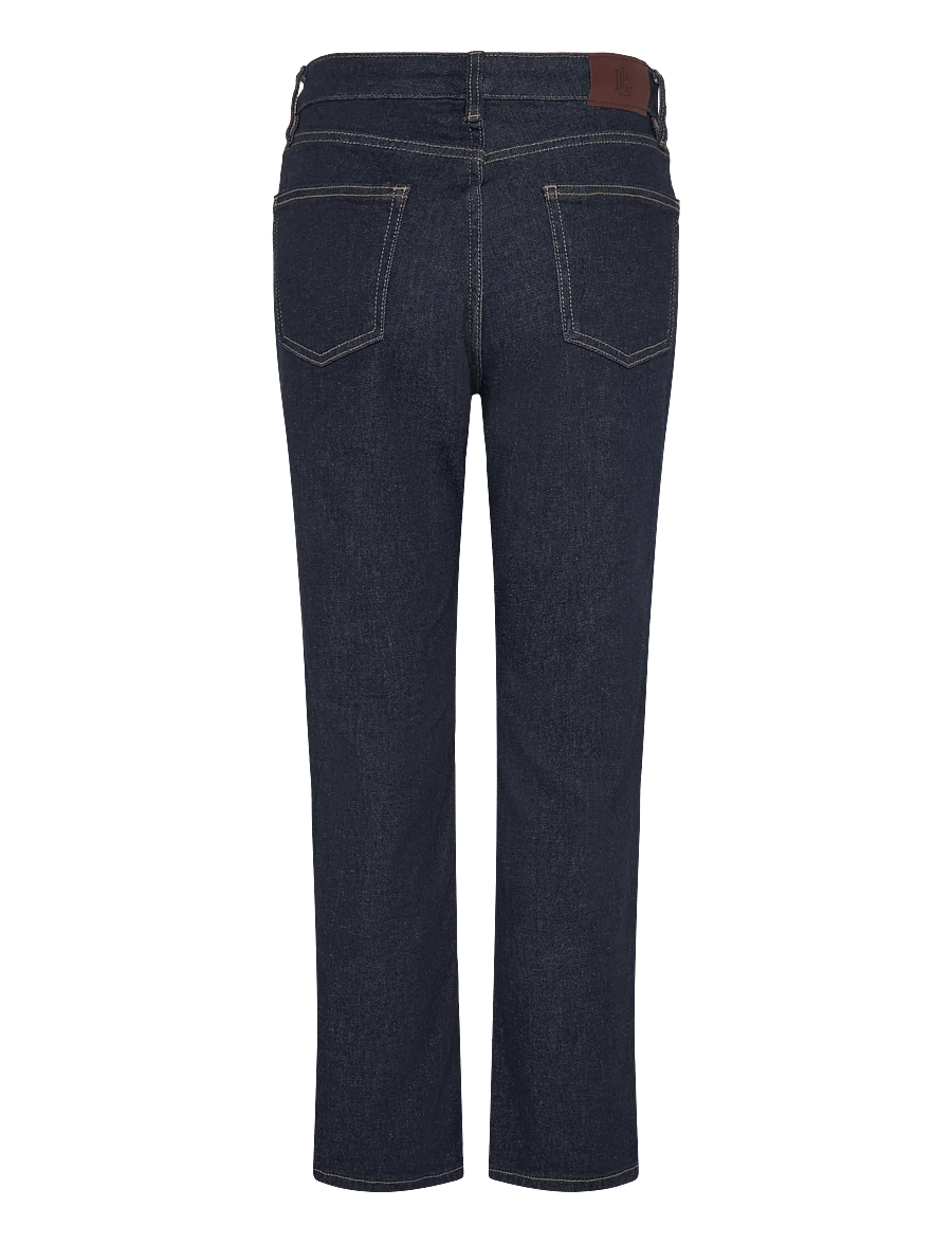 Lauren Ralph Lauren - High-Rise Slim Straight Jean - slim fit jeans - rinse wash - 3