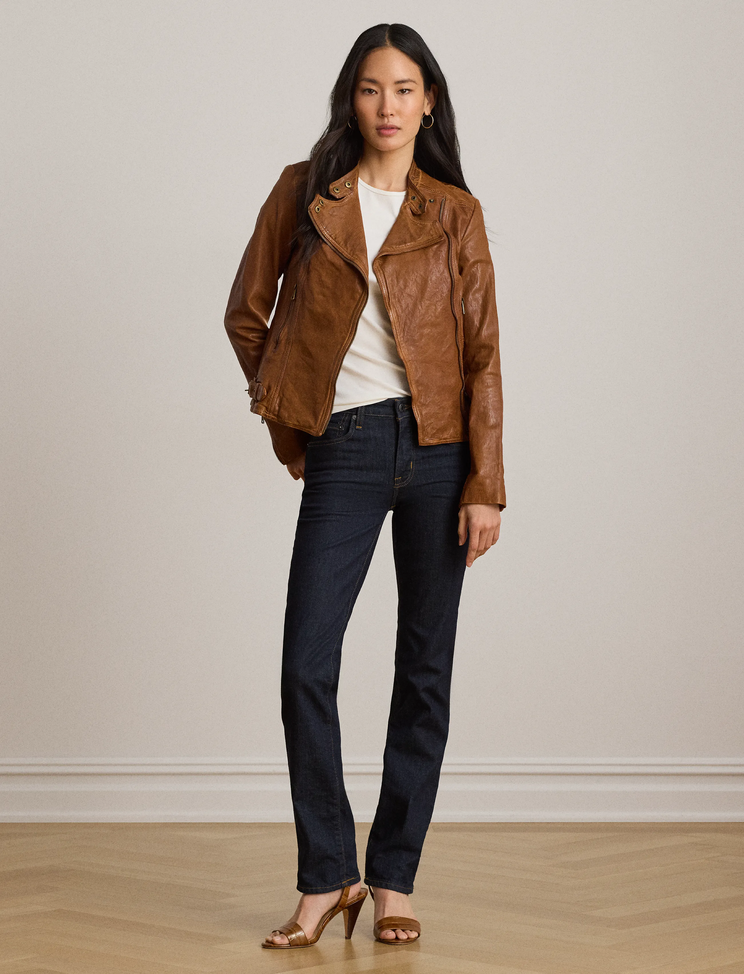Lauren Ralph Lauren High-Rise Slim Straight Jean jeans dam – bild 4