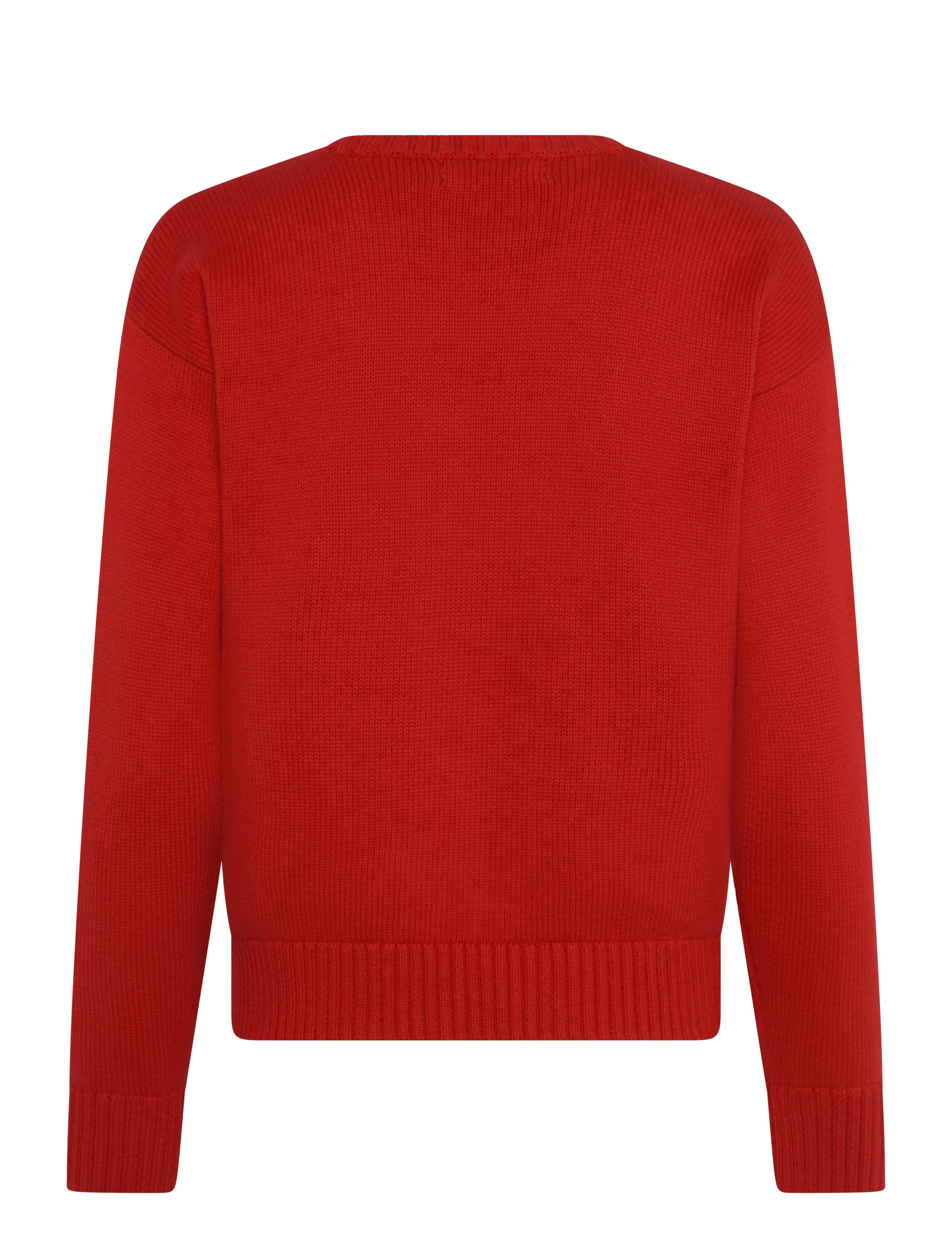 Lauren Ralph Lauren - Intarsia-Knit Dalmatian Cotton Sweater - pullover - ralph red multi - 3