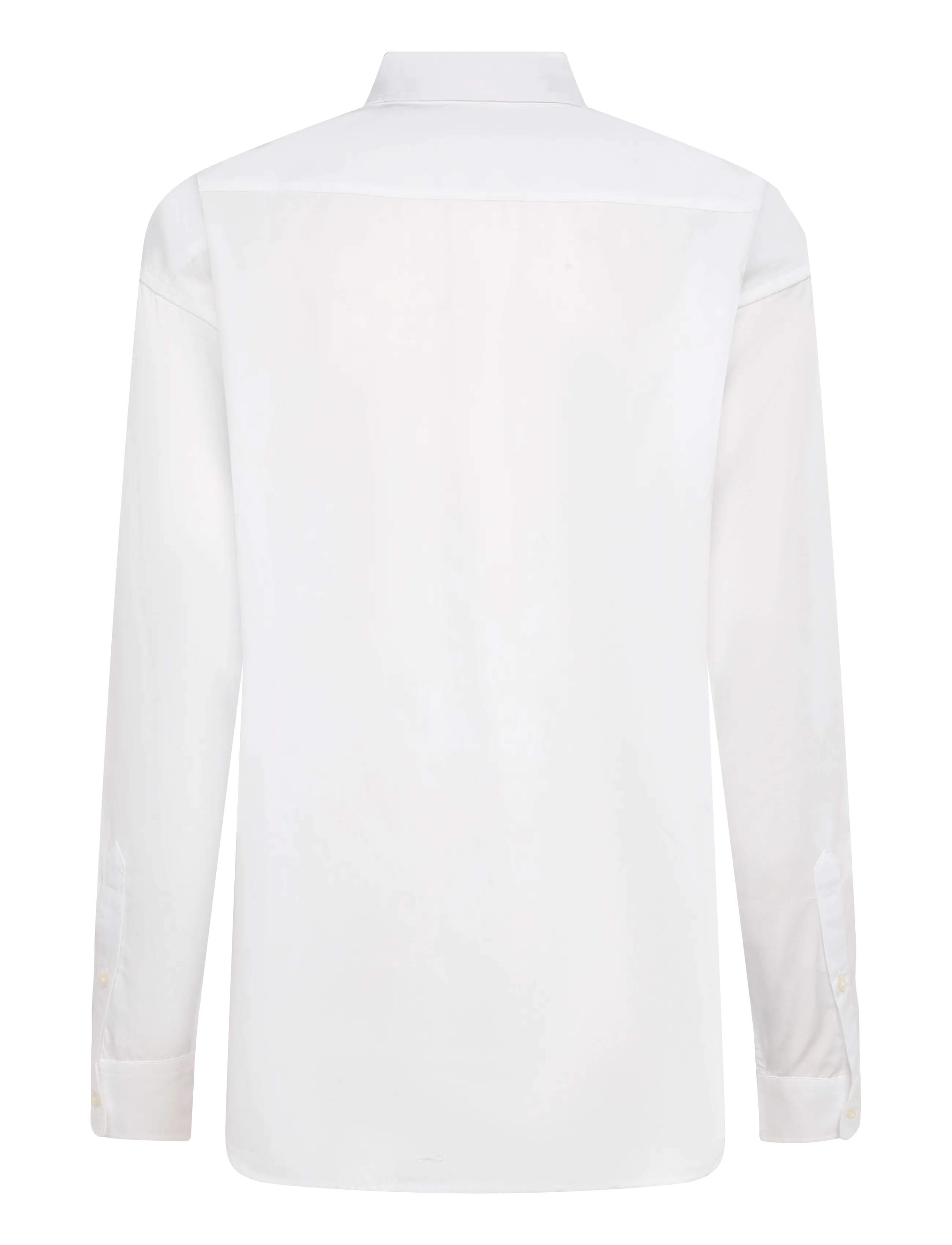 Lauren Ralph Lauren - Relaxed Fit Rhinestone-Bullion Shirt - langärmlige hemden - white - 2