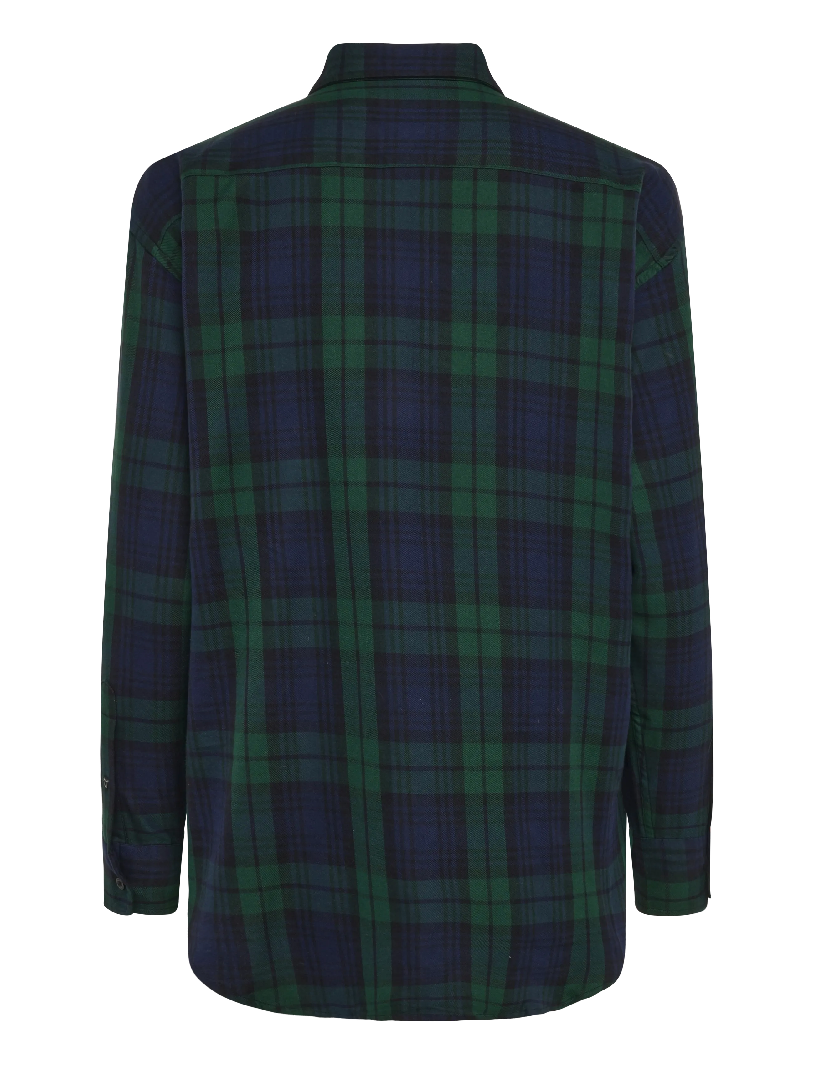 Lauren Ralph Lauren - Relaxed Fit Bullion Black Watch Shirt - langermede skjorter - black/green multi - 2