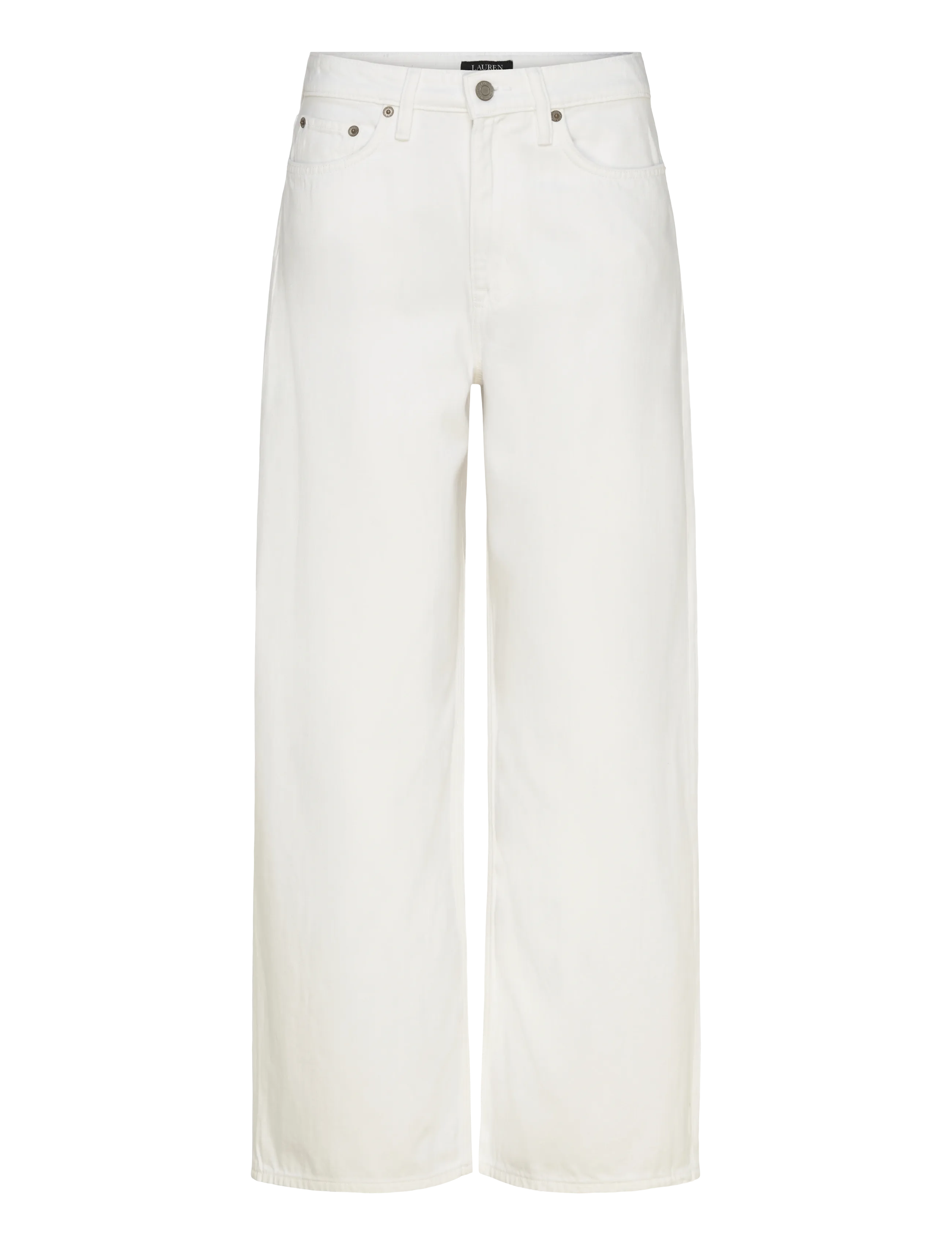 Lauren Ralph Lauren 3X1 RIGID DENIM-WVN-PANTS - Jeans - WHITE WSH / white