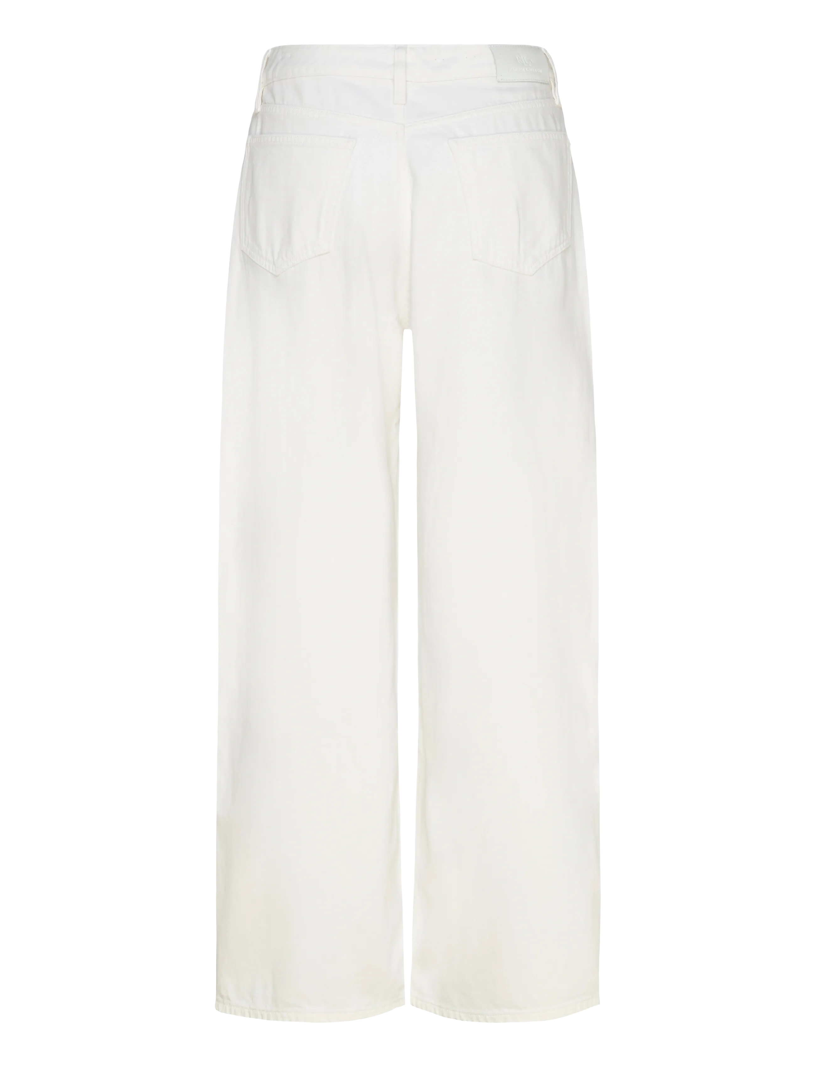Lauren Ralph Lauren - 3X1 RIGID DENIM-WVN-PANTS - platūs džinsai - white wsh - 1