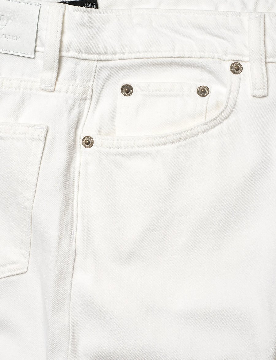 Lauren Ralph Lauren - 3X1 RIGID DENIM-WVN-PANTS - platūs džinsai - white wsh - 2
