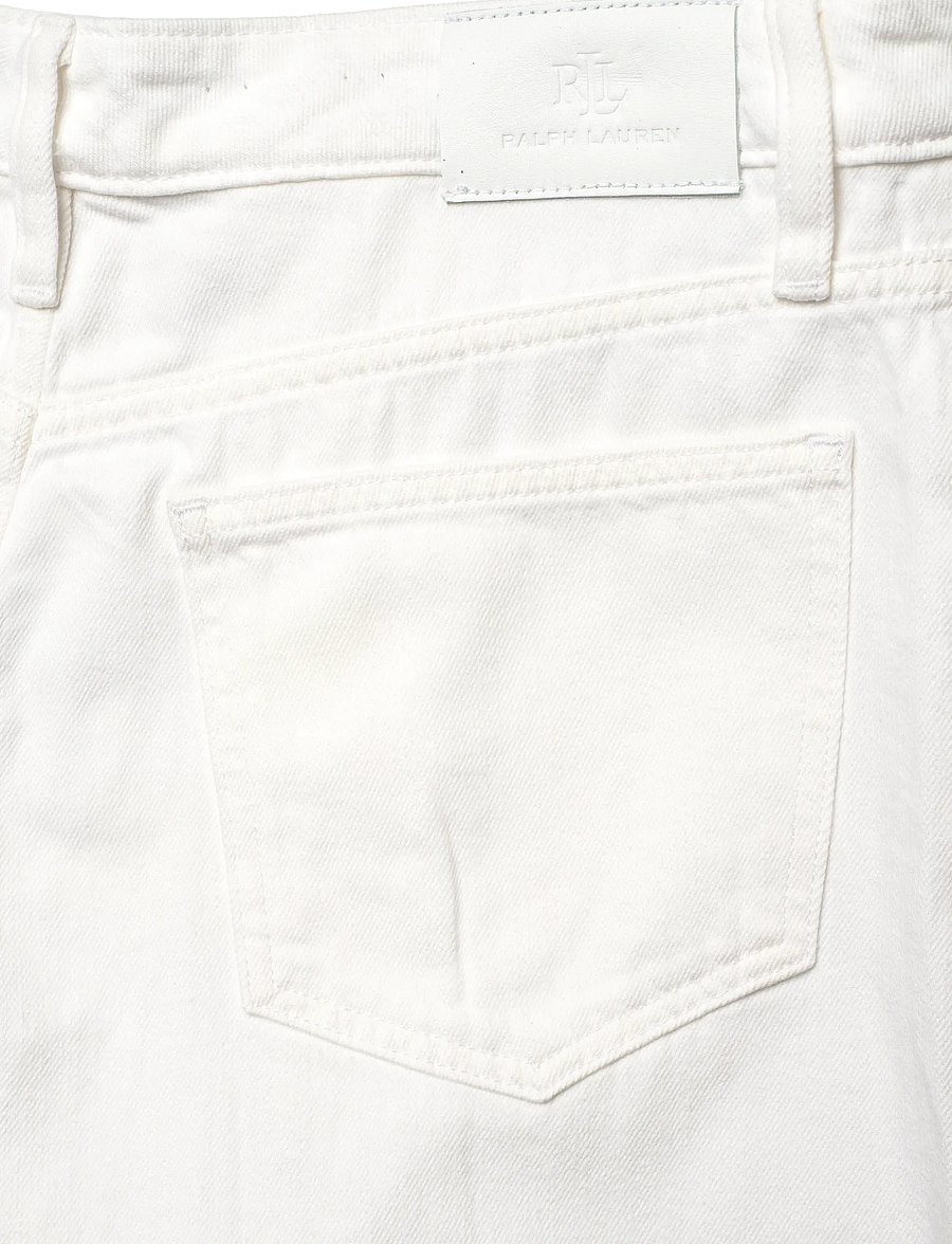 Lauren Ralph Lauren - 3X1 RIGID DENIM-WVN-PANTS - platūs džinsai - white wsh - 4