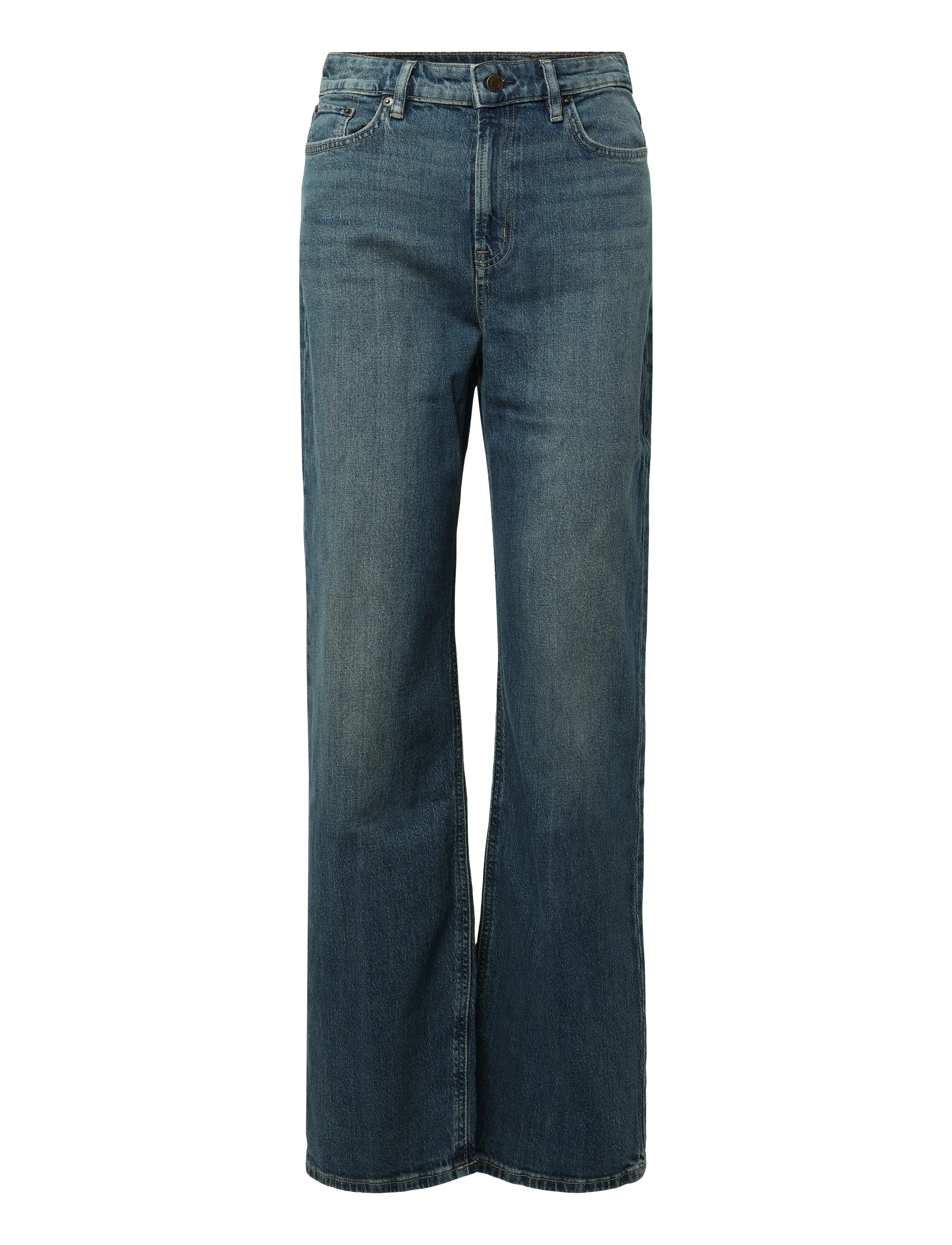 Lauren Ralph Lauren - Jeans med raka ben och hög midja - raka jeans - haze wash - 2