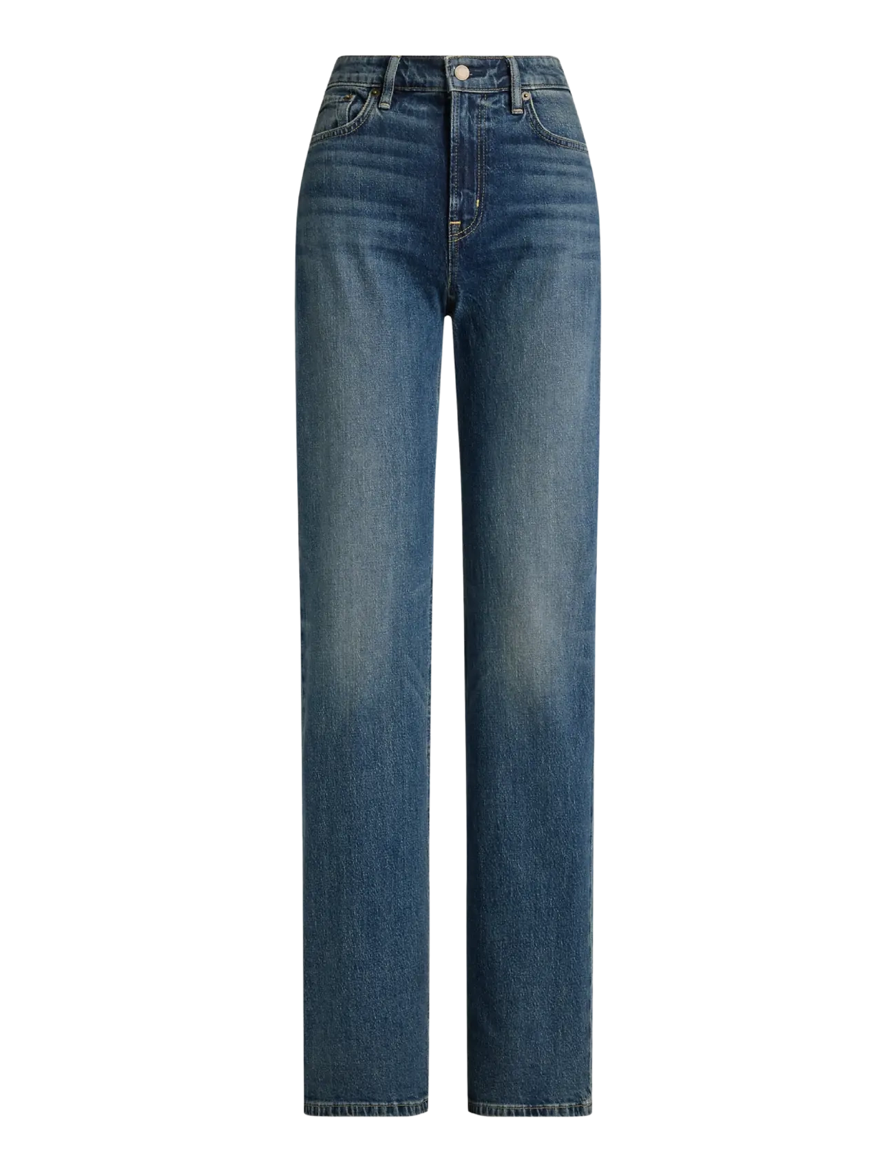 Lauren Ralph Lauren - High-Rise Straight Jean - haze wash - 1