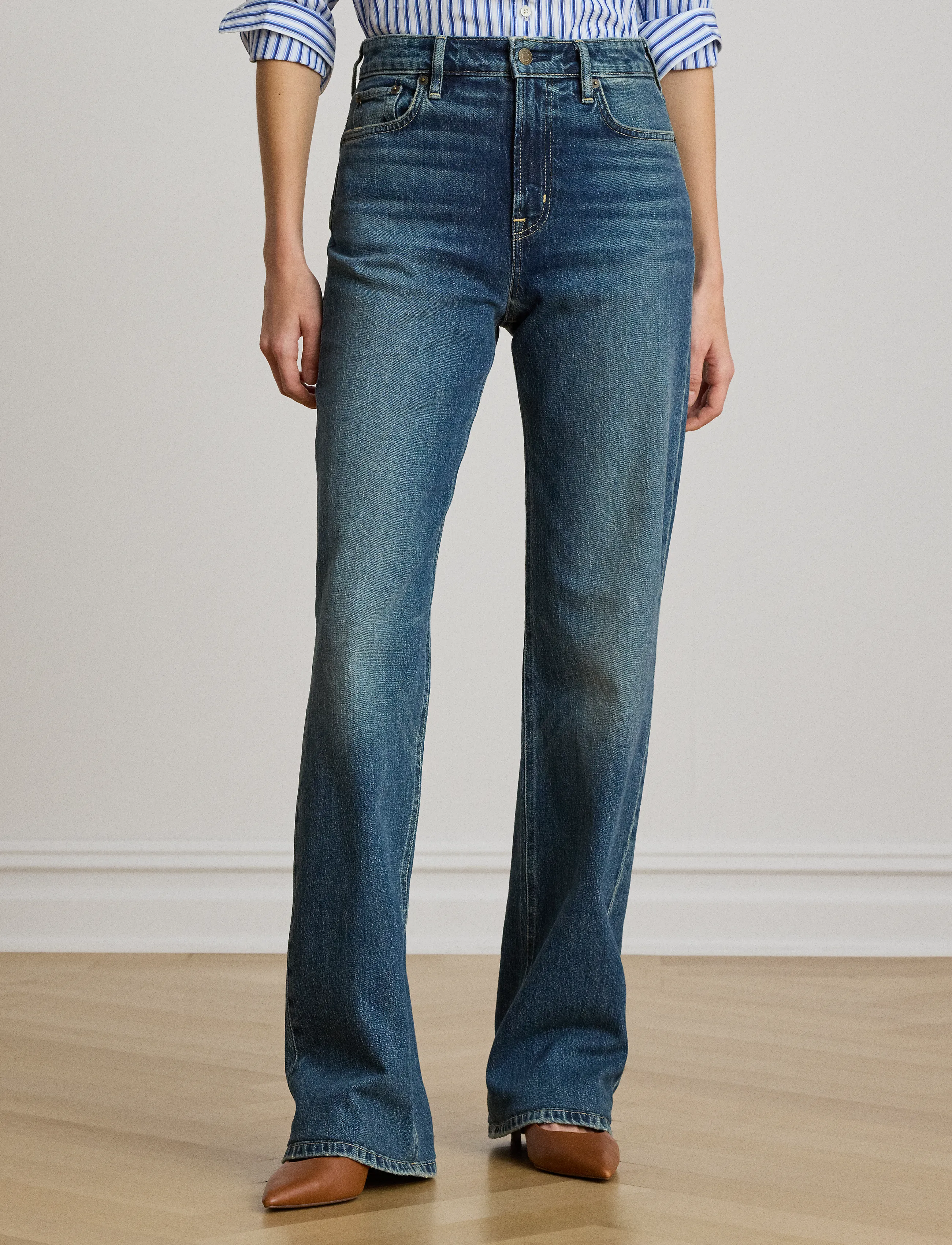 High-Rise Straight Jean