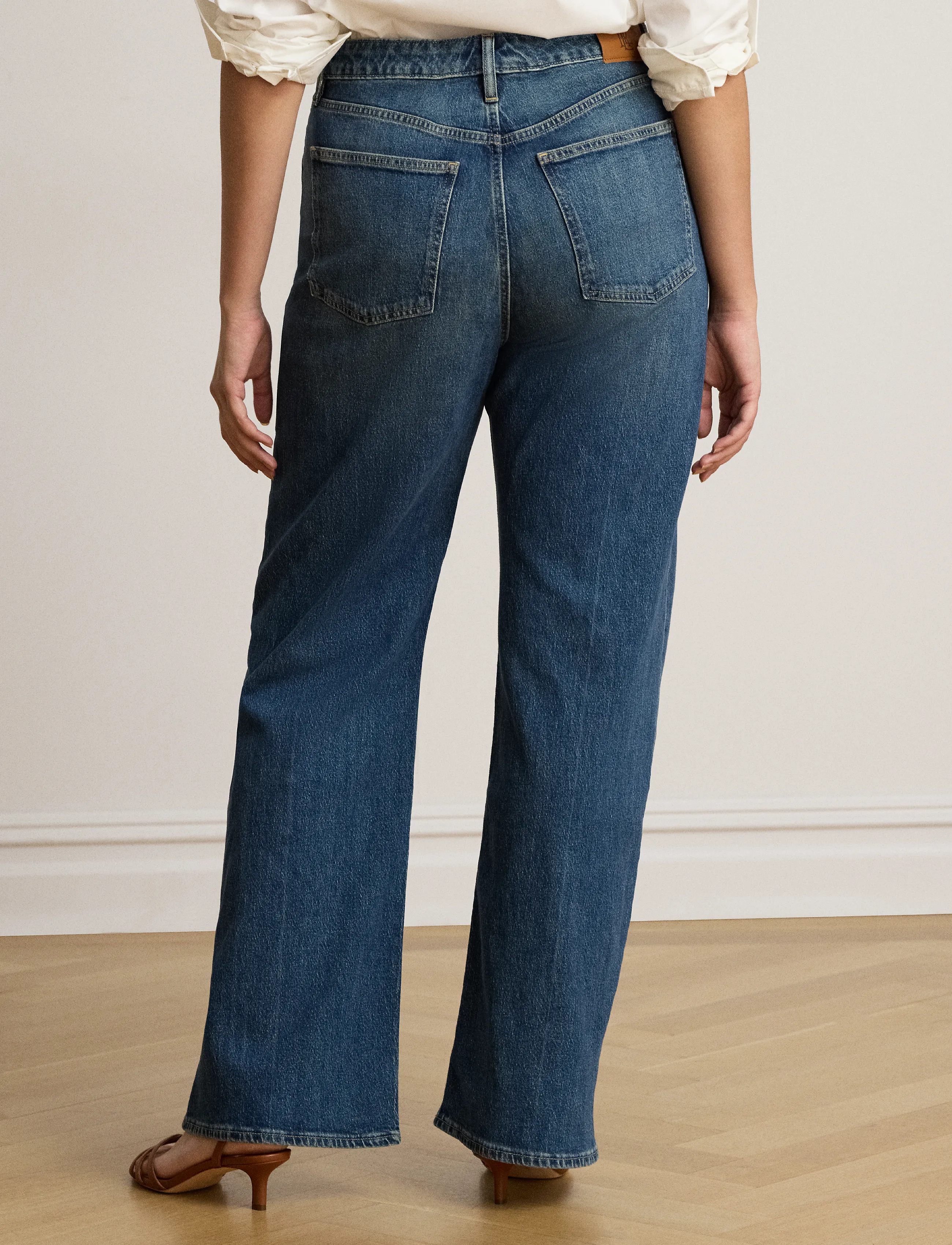 Lauren Ralph Lauren - High-Rise Straight Jean - haze wash - 2
