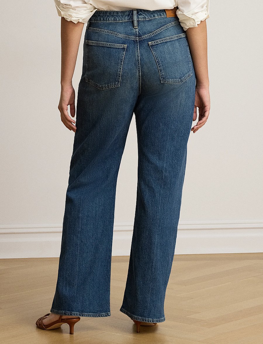 Lauren Ralph Lauren - High-Rise Straight Jean - haze wash - 2