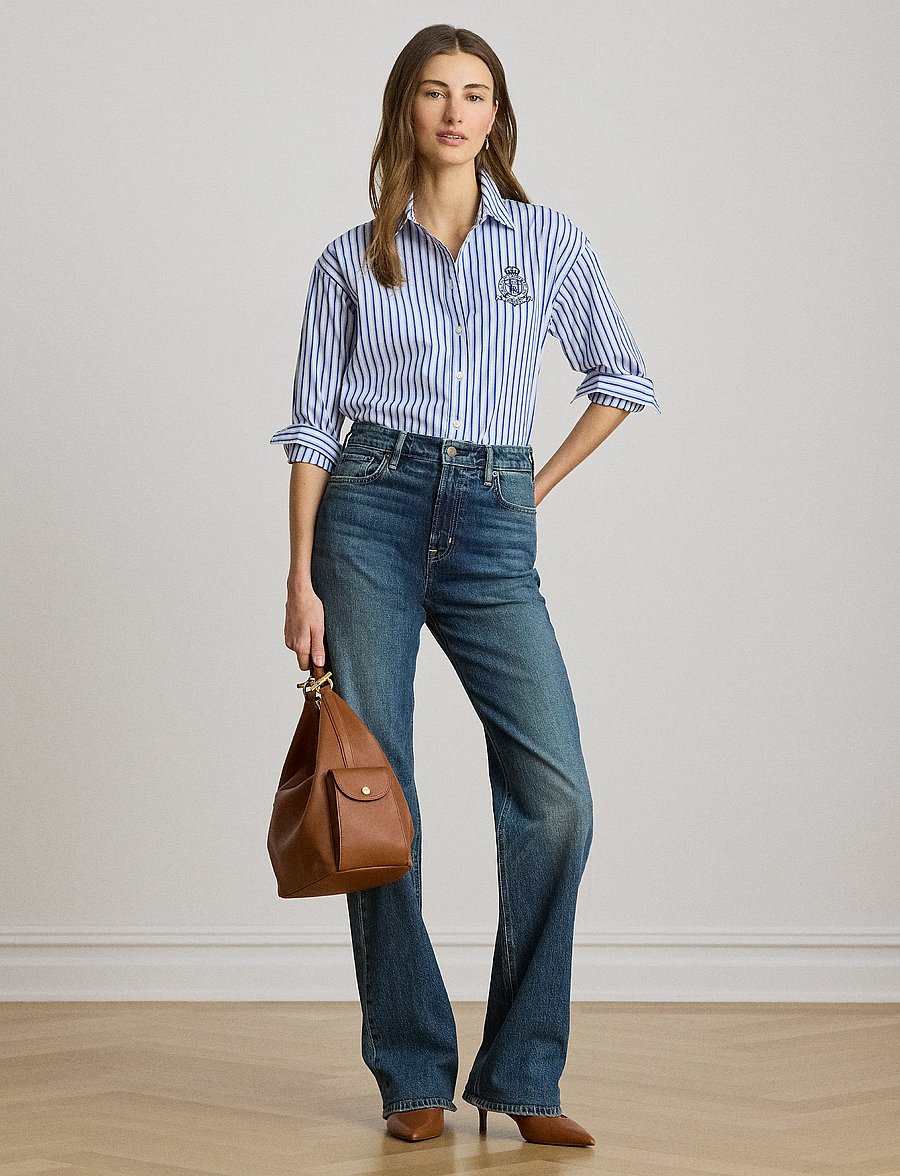 Lauren Ralph Lauren - High-Rise Straight Jean - haze wash - 3
