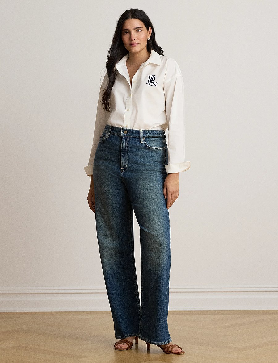 Lauren Ralph Lauren - High-Rise Straight Jean - haze wash - 5