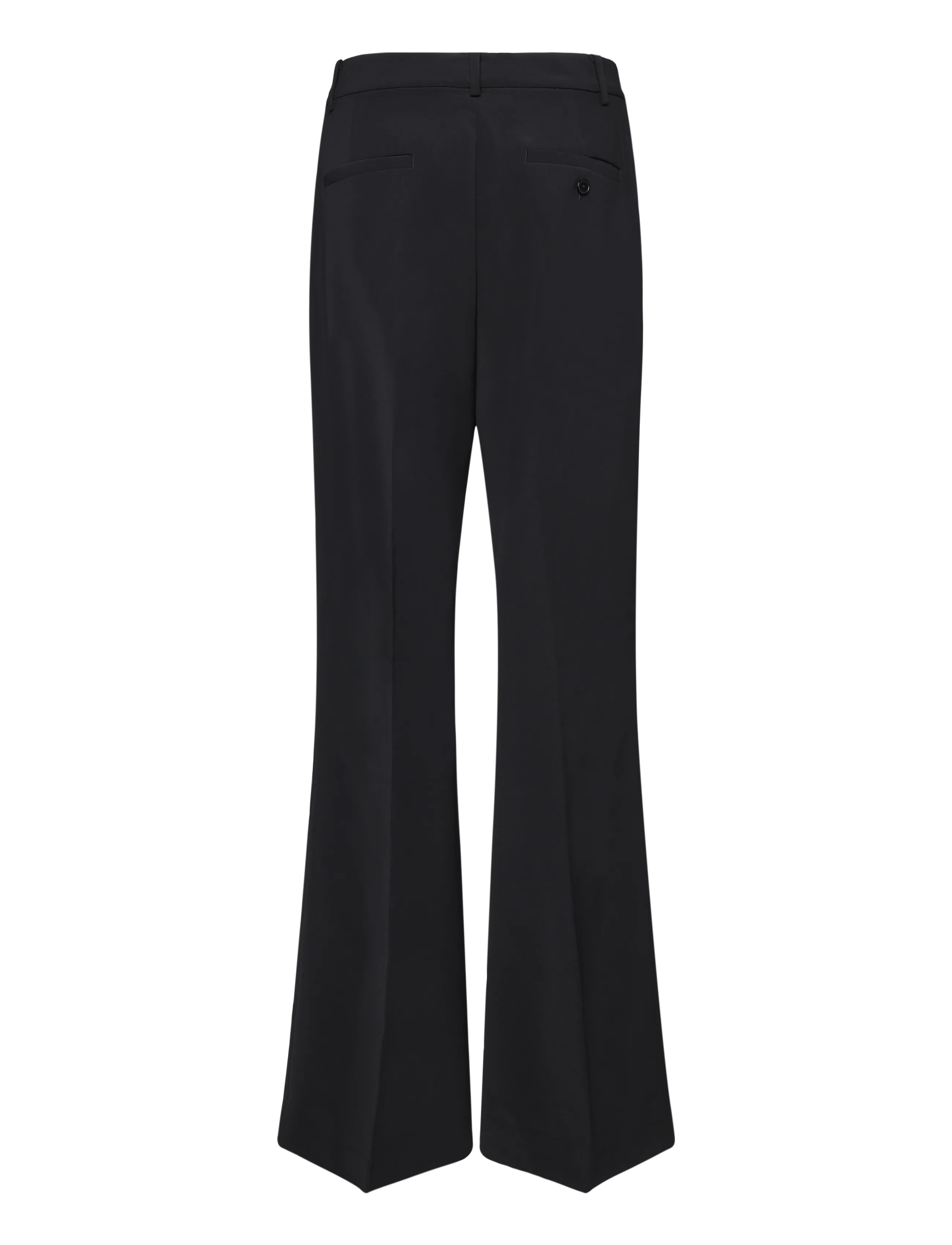 Lauren Ralph Lauren - Stretch Crepe Straight Pant - sirged püksid - black - 1