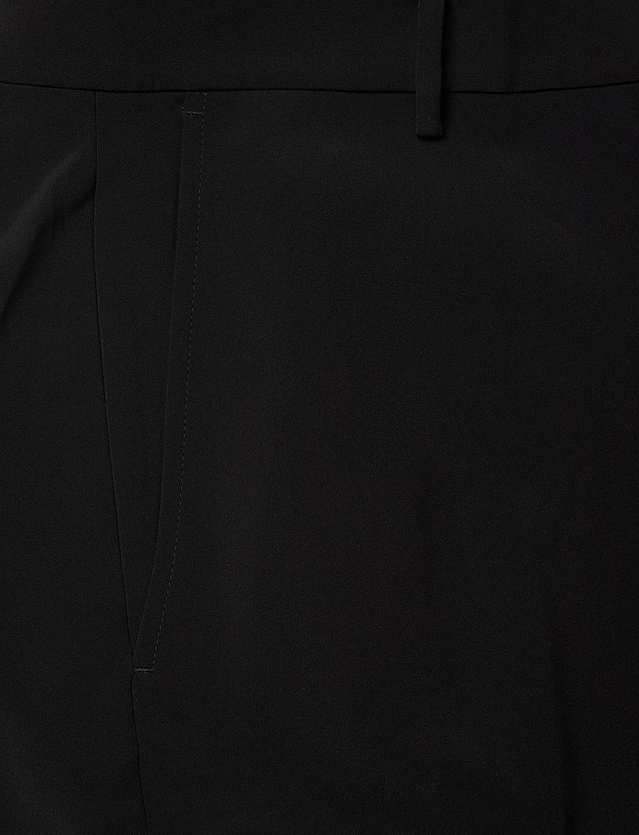 Lauren Ralph Lauren - Stretch Crepe Straight Pant - hose mit geradem bein - black - 2