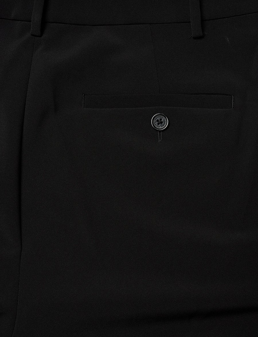 Lauren Ralph Lauren - Stretch Crepe Straight Pant - hose mit geradem bein - black - 4