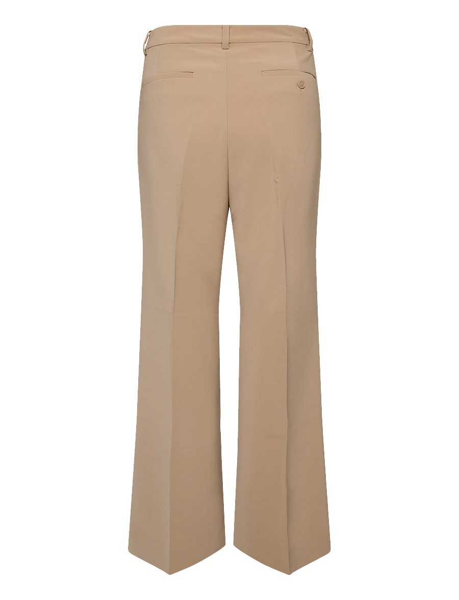 Lauren Ralph Lauren - Stretch Crepe Straight Pant - hose mit geradem bein - lauren camel - 2