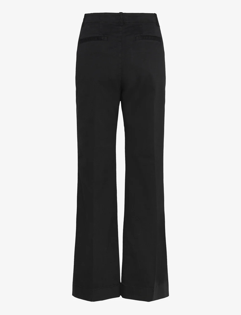 Lauren Ralph Lauren - Stretch Cotton Chino Flare Pant - flare bukser - black - 1