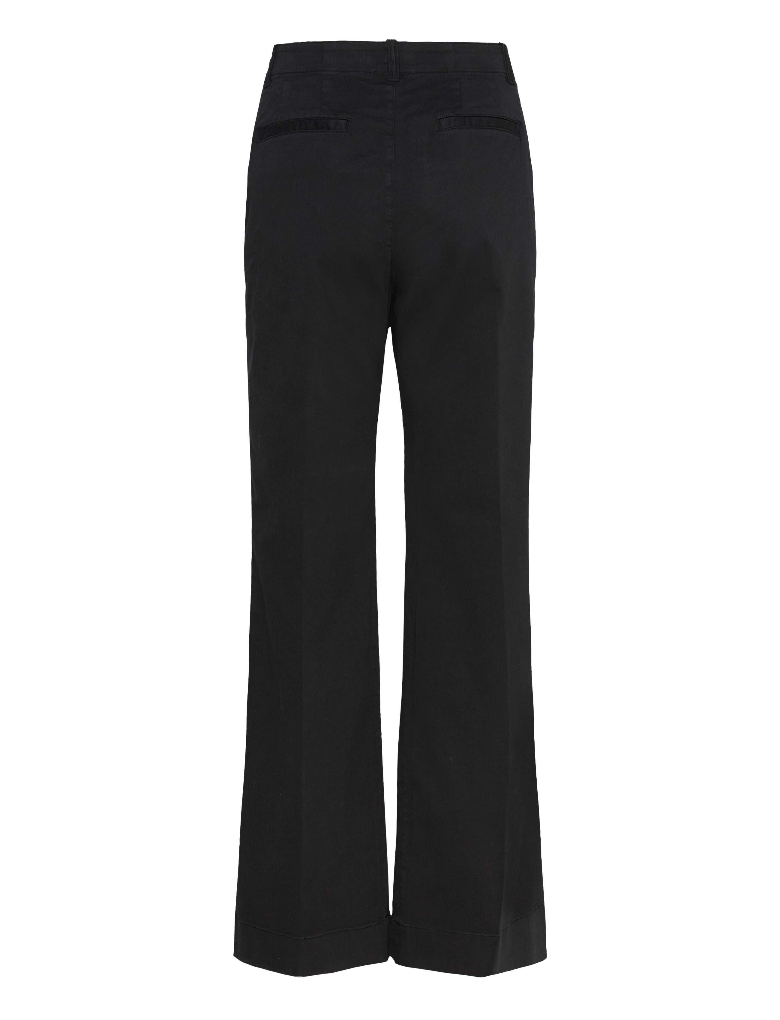 Lauren Ralph Lauren - Stretch Cotton Chino Flare Pant - flare bukser - black - 1