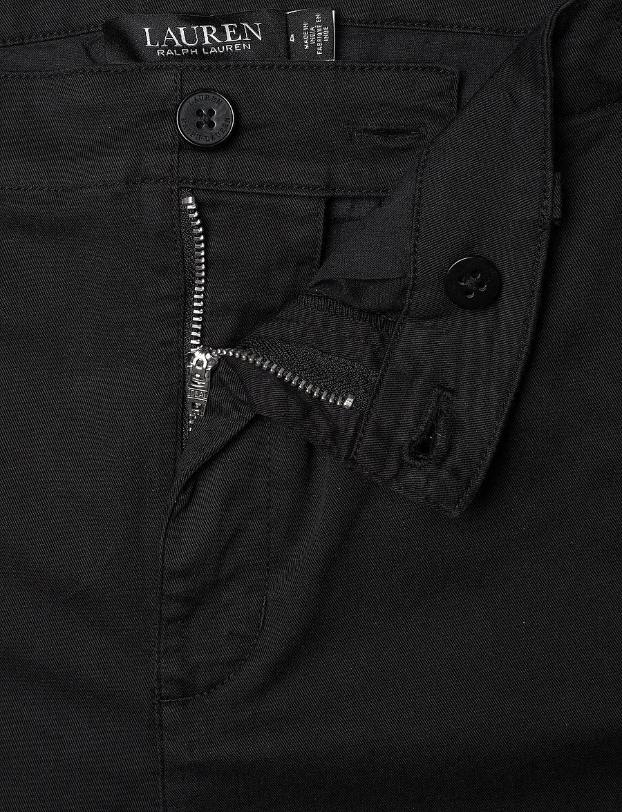 Lauren Ralph Lauren - Stretch Cotton Chino Flare Pant - schlaghosen - black - 3