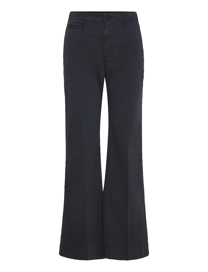 Lauren Ralph Lauren - Stretch Cotton Chino Flare Pant - alt laiad püksid - lauren navy - 0